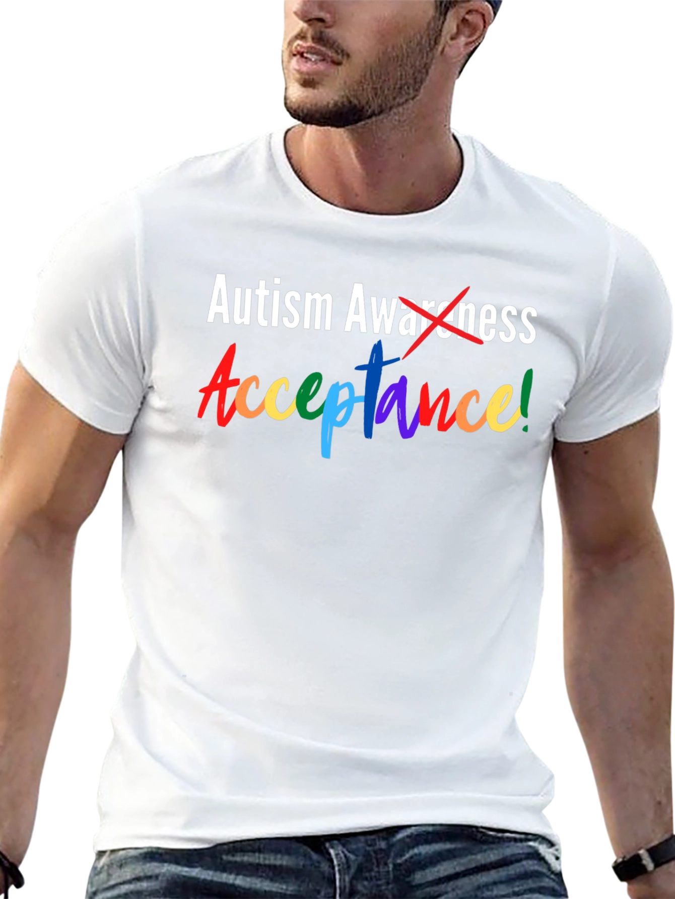 Autism Acceptance Graphic Tee
