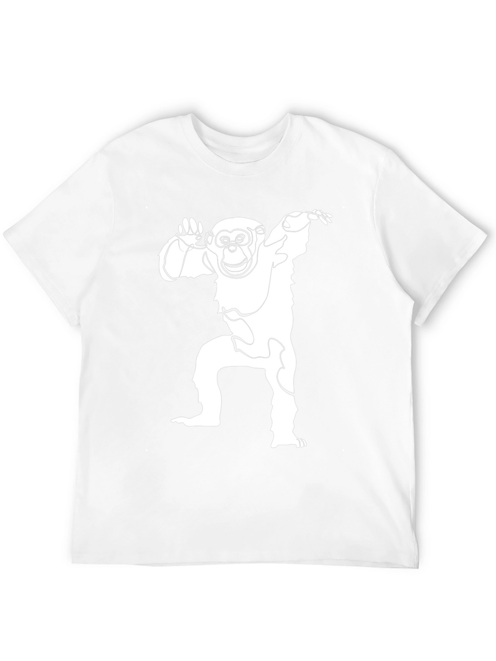 Monkey Graphic Tee - Mens Black T-Shirt
