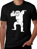 Monkey Graphic Tee - Mens Black T-Shirt