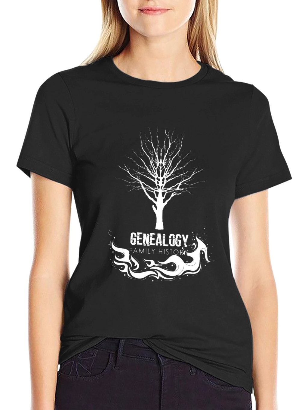 Genealogy Family History T-Shirt - Tree Design