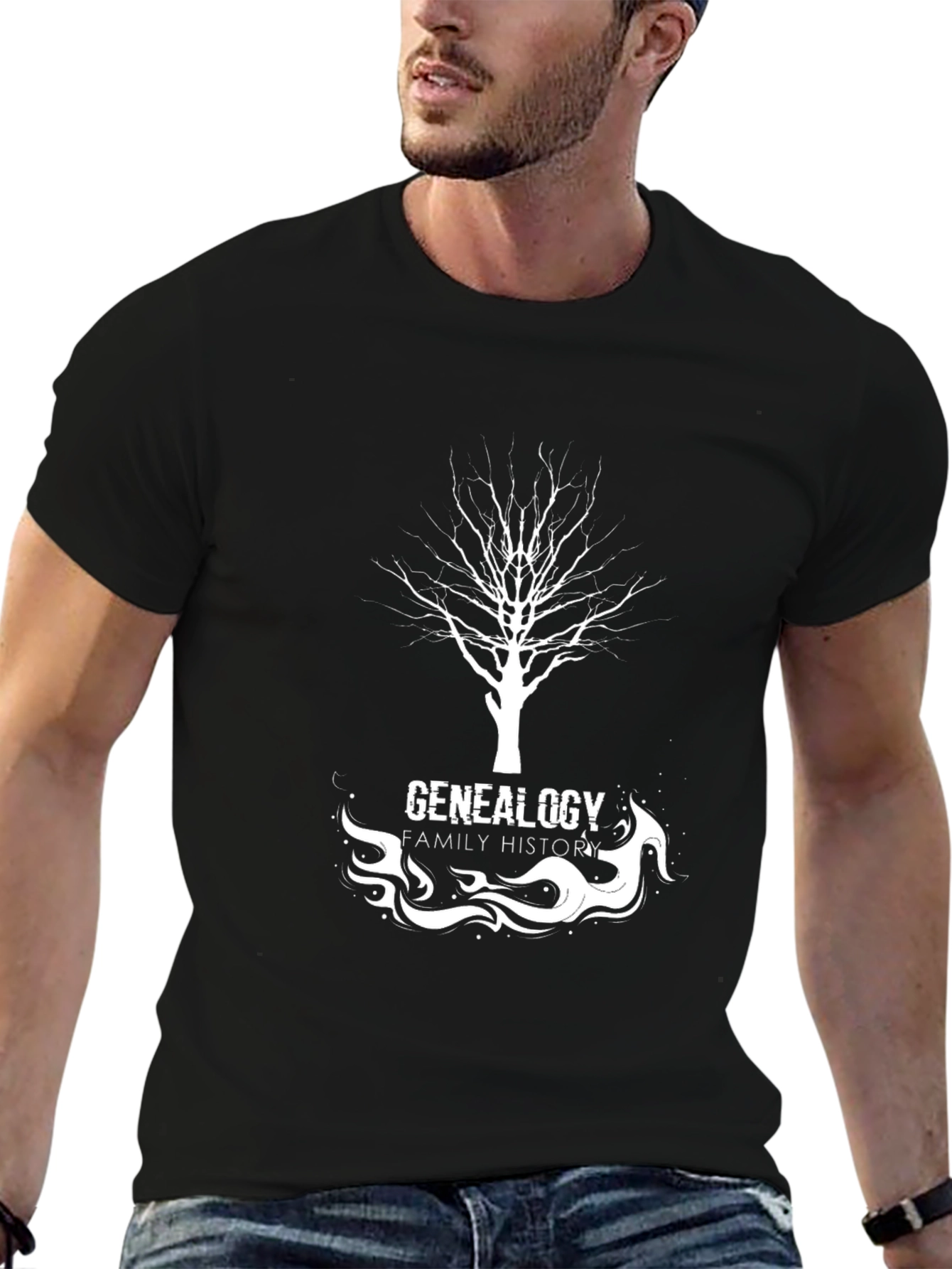 Genealogy Family History T-Shirt - Tree Design