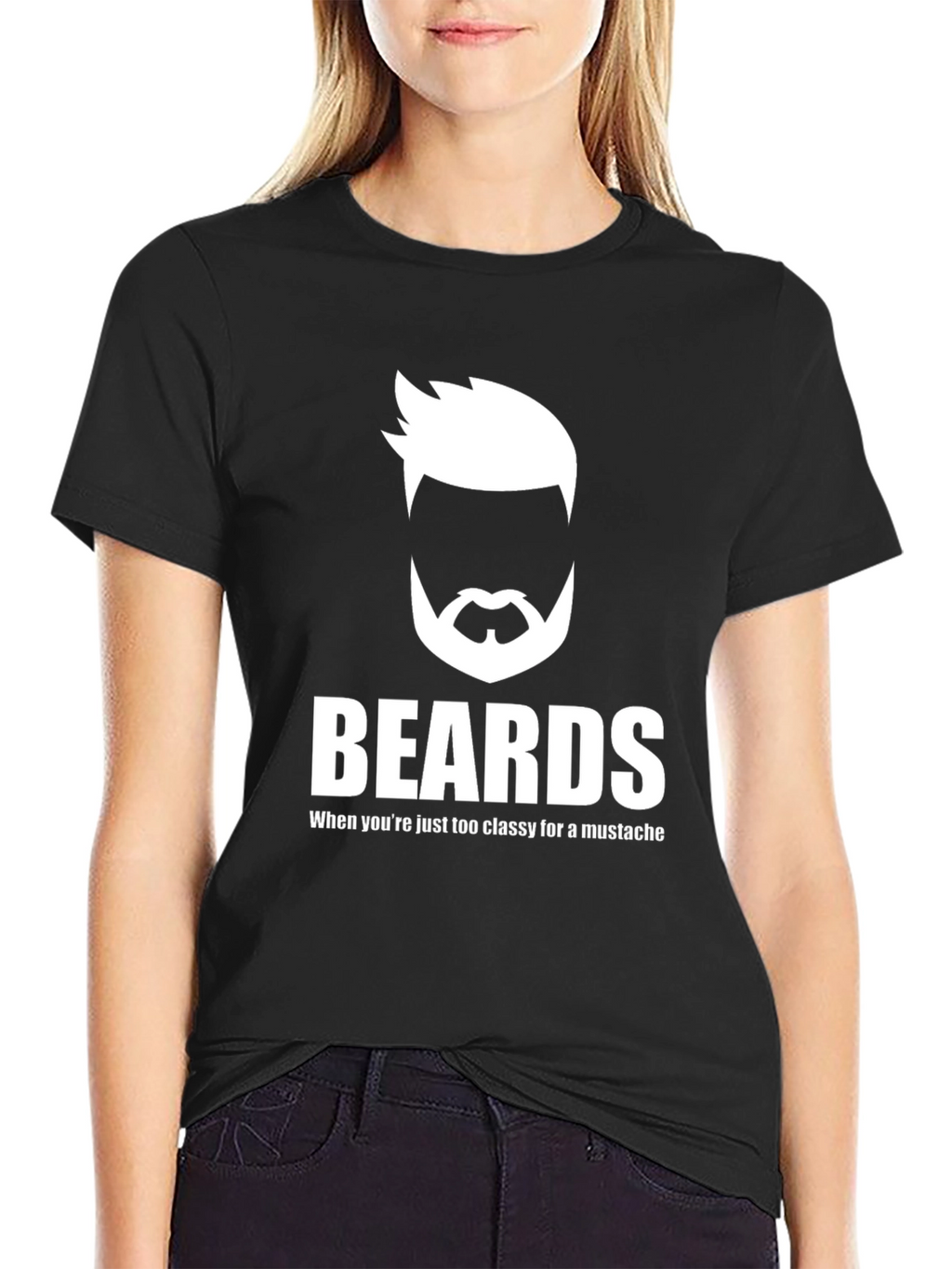 Beards Classy Graphic Tee - Cool Mens T-Shirt
