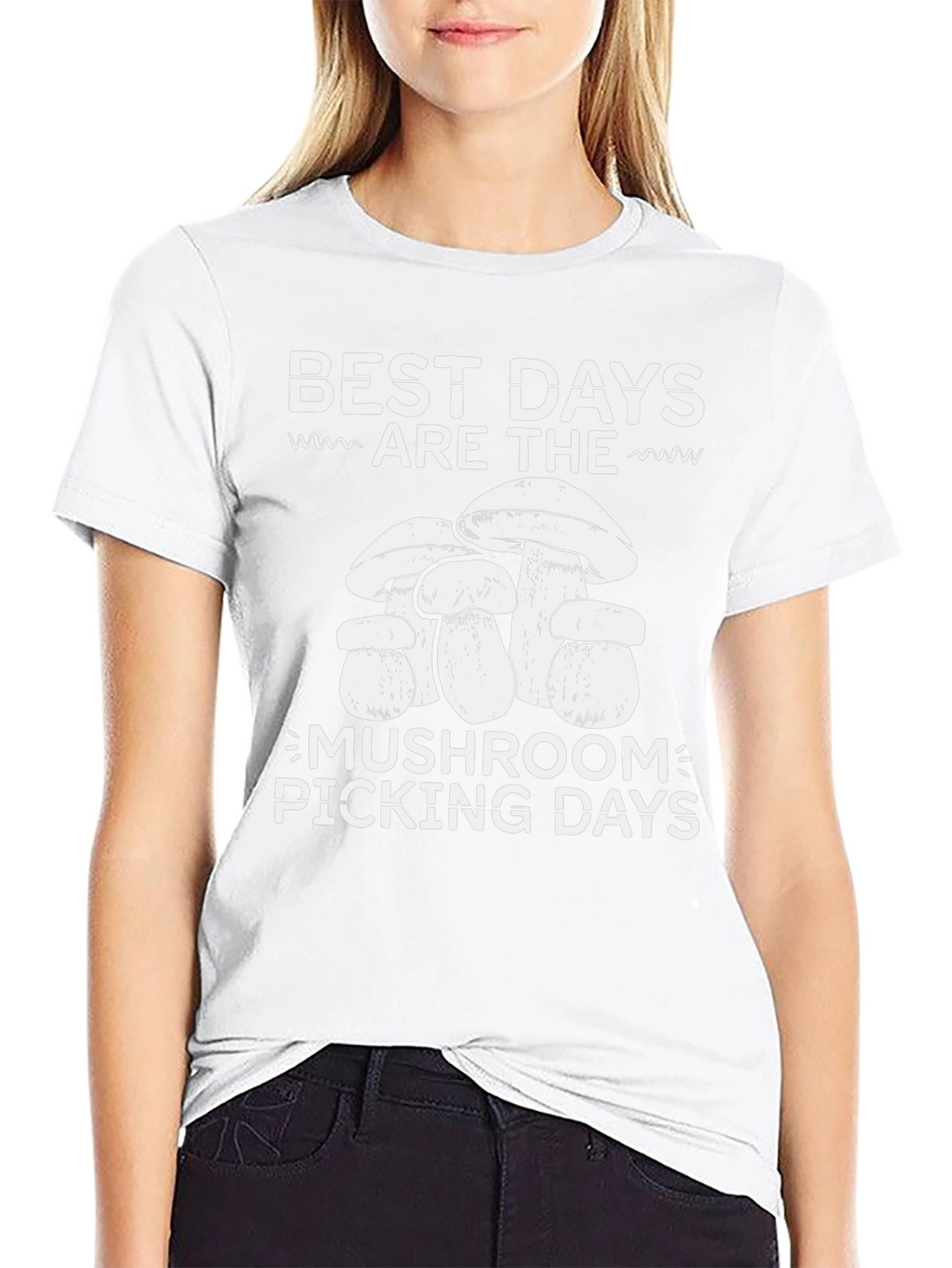 Mushroom Picking Days Graphic T-Shirt - Nature Lover Tee