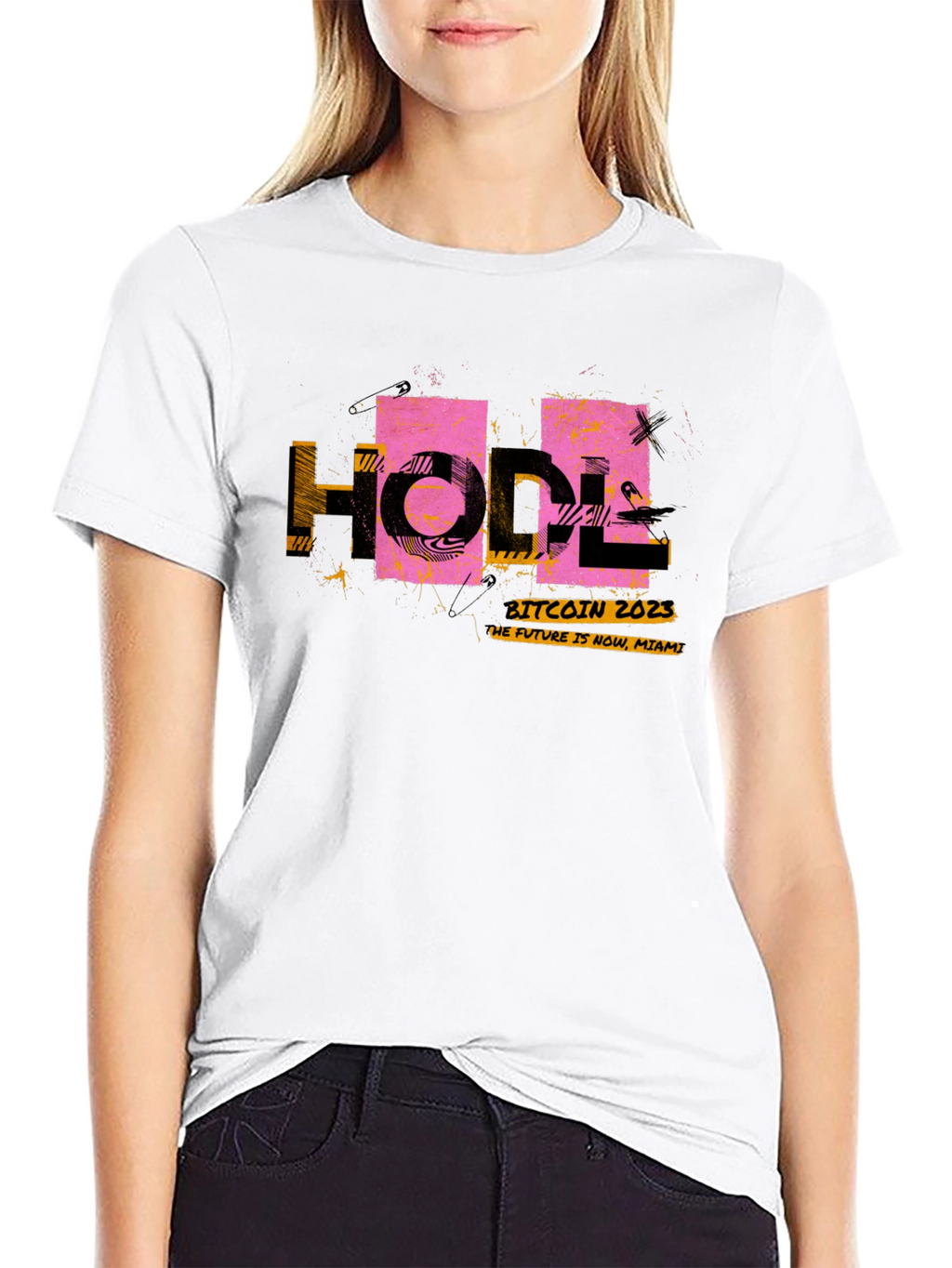 Hope Bitcoin 2023 Black Graphic Tee