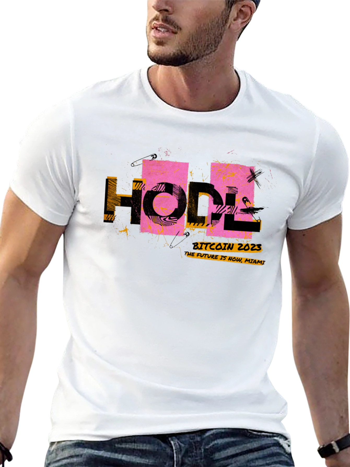 Hope Bitcoin 2023 Black Graphic Tee