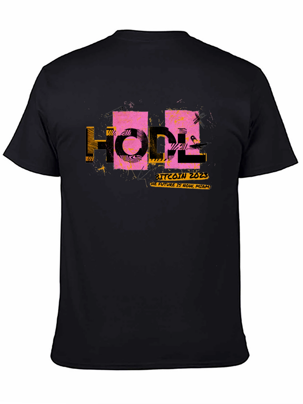 Hope Bitcoin 2023 Black Graphic Tee