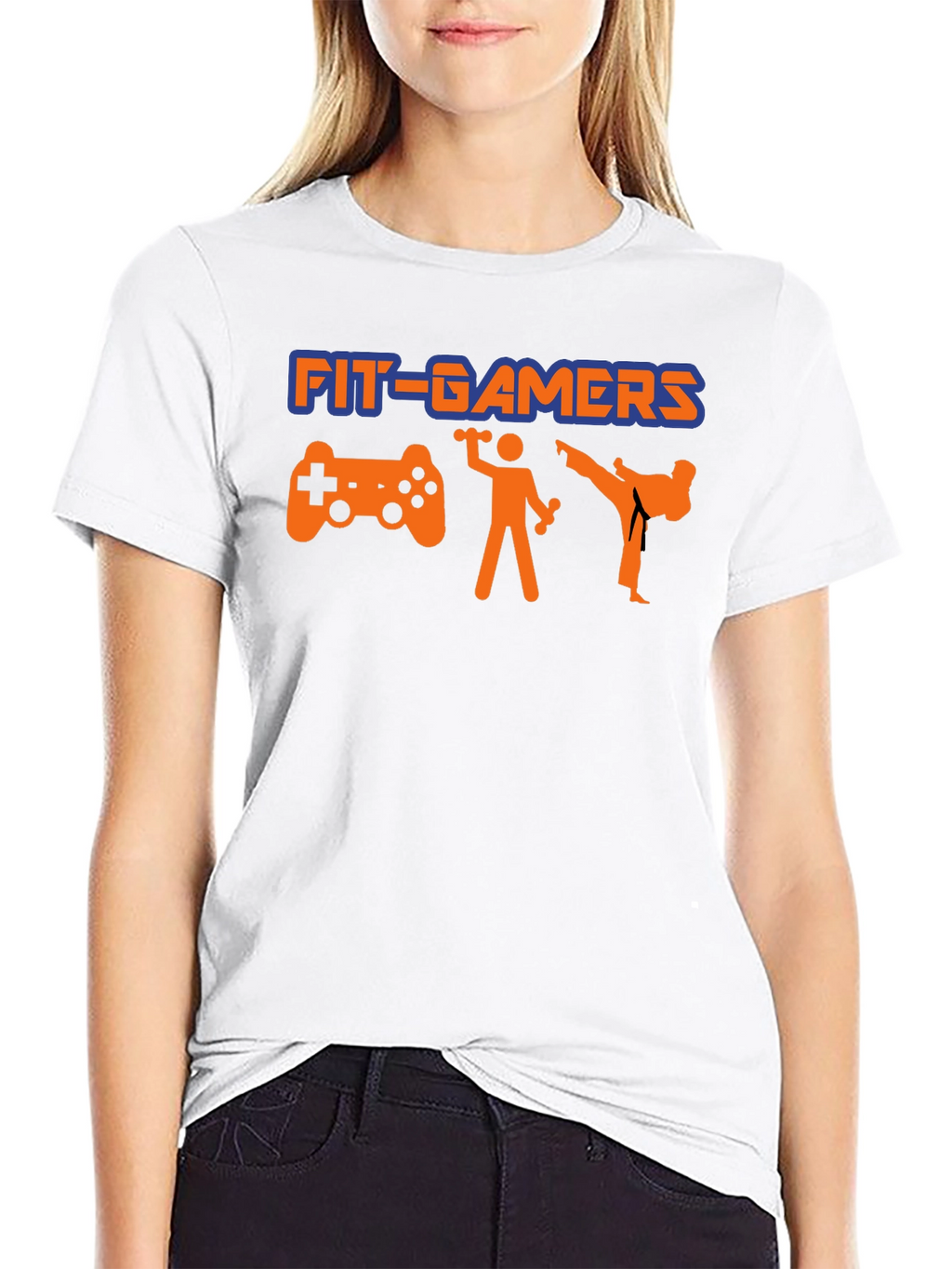 Fit-Gamers T-Shirt: Game Workout Repeat