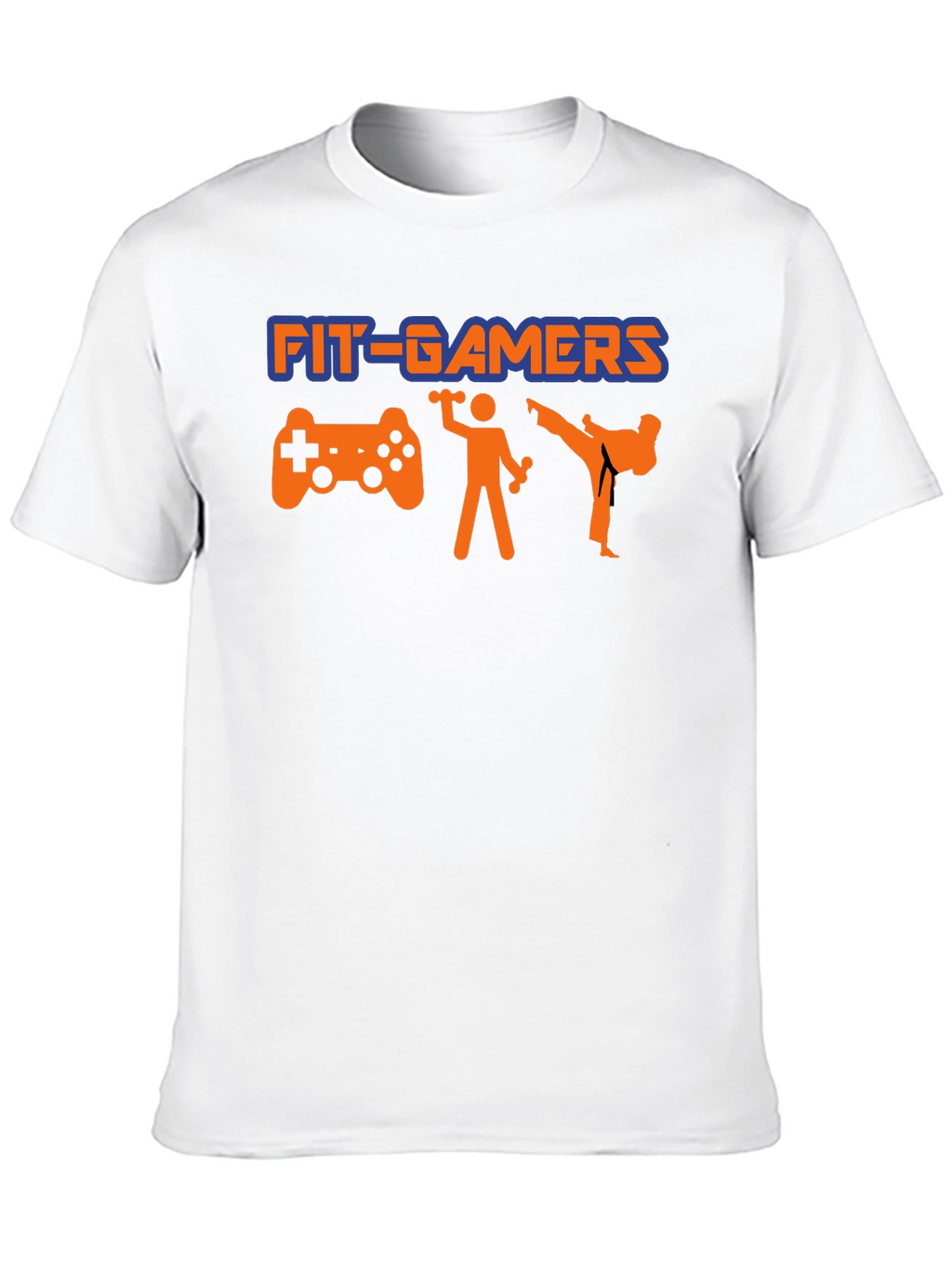 Fit-Gamers T-Shirt: Game Workout Repeat