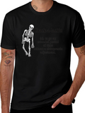 Crack-a-Lackin Chiropractic Skeleton T-Shirt