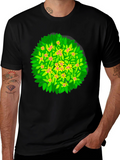 Floral Bush Graphic T-Shirt - Unique Design