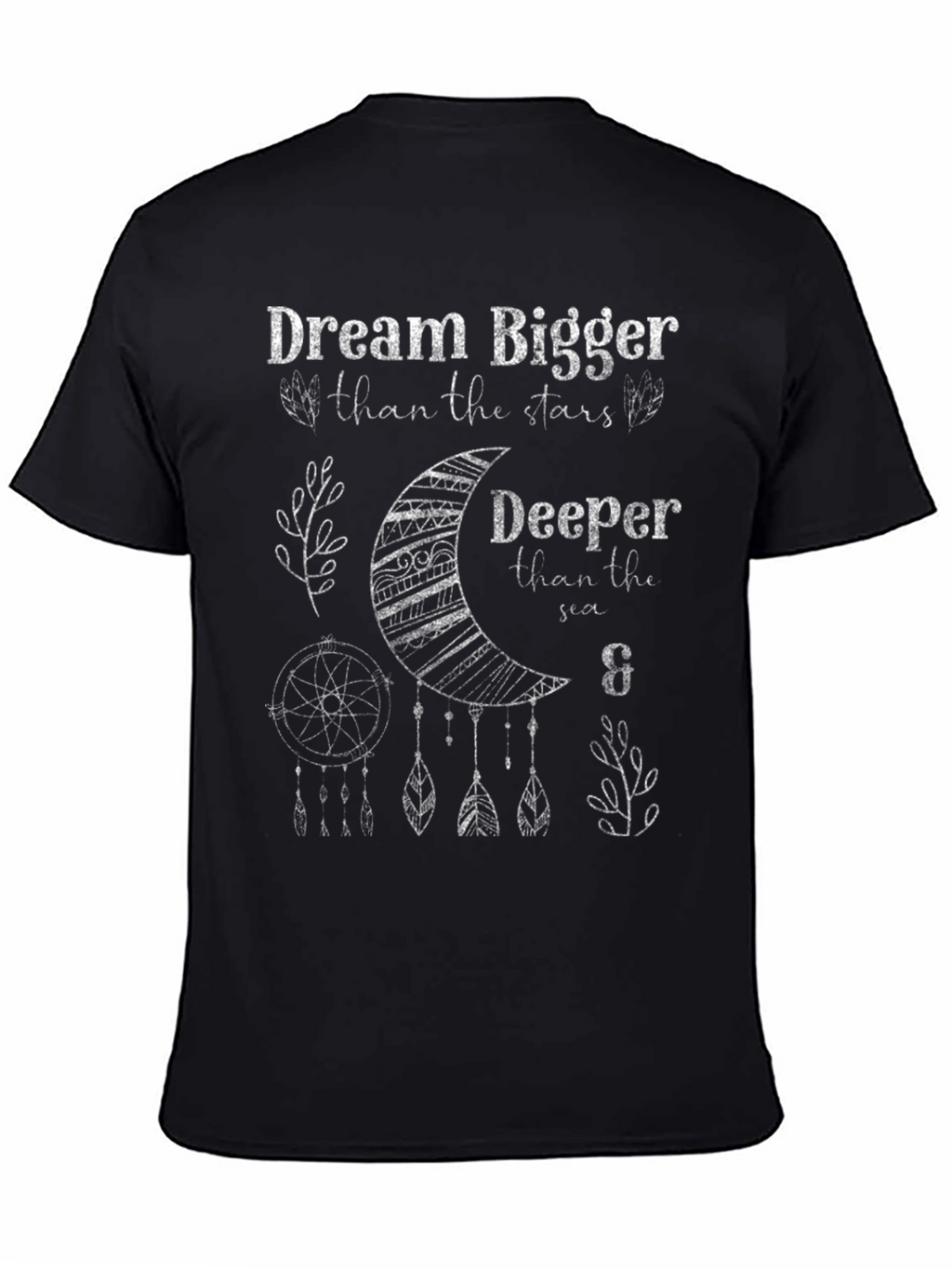 Dream Bigger Graphic Tee - Boho Style Comfort