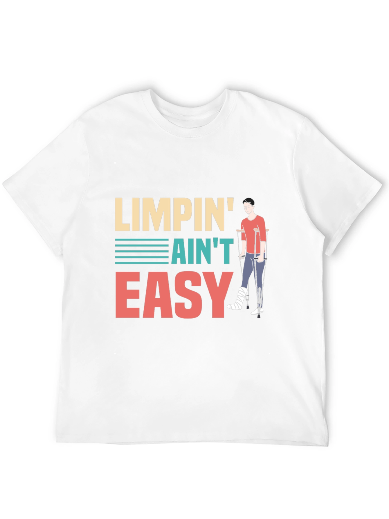 Limpin Aint Easy Graphic T-Shirt