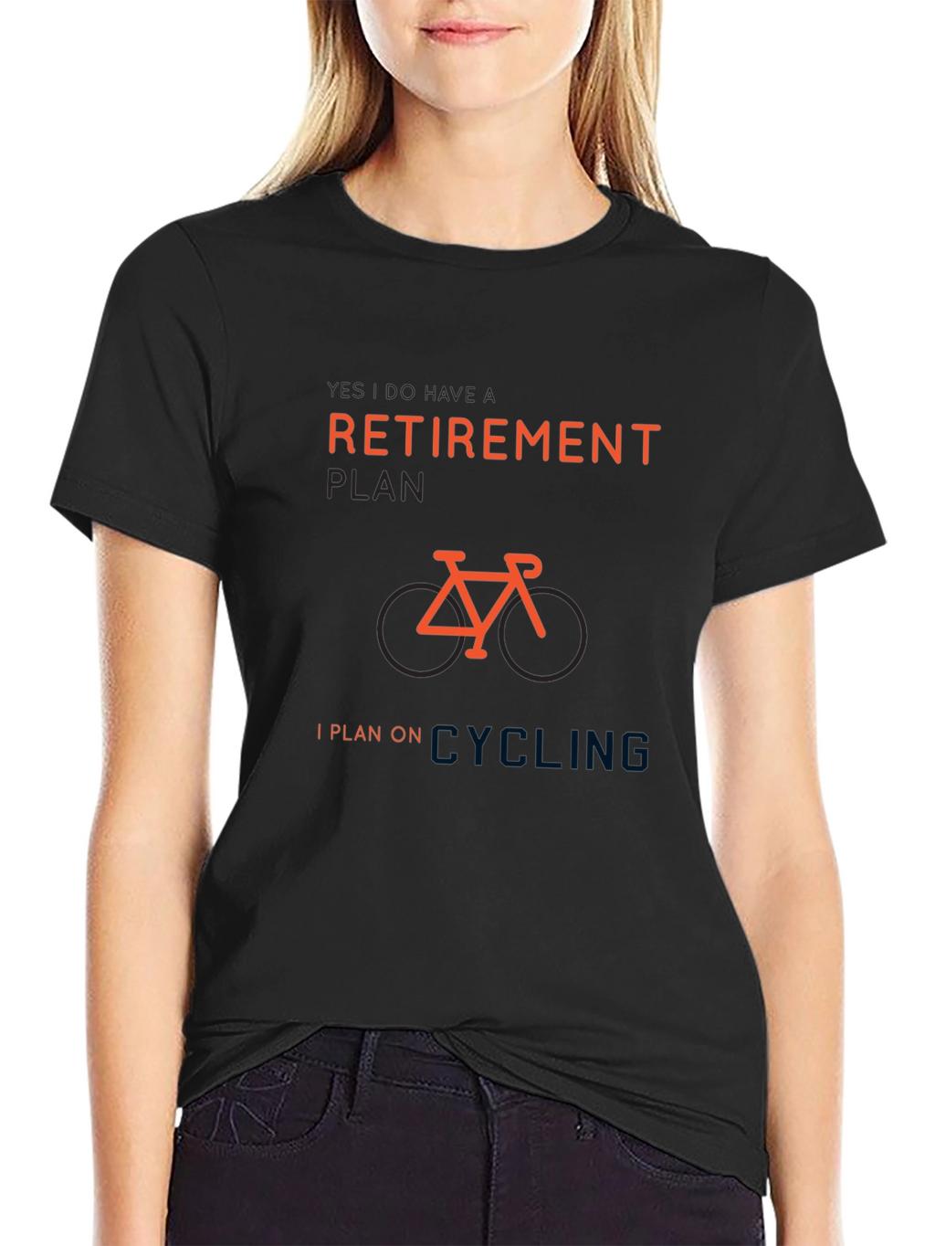 Retirement Plan Cycling T-Shirt