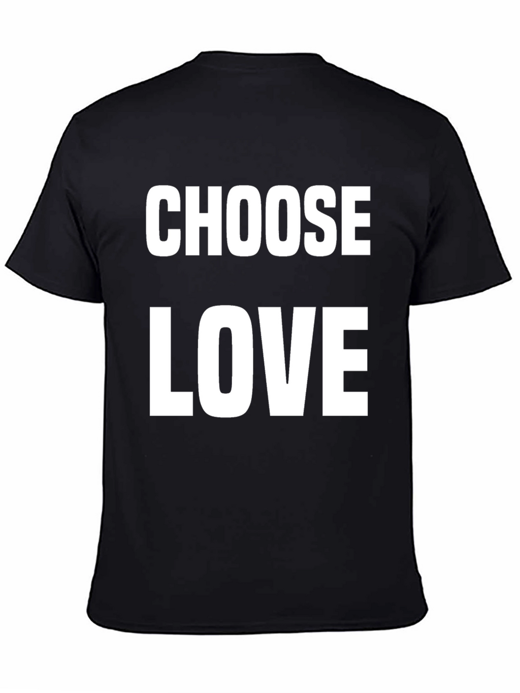 Choose Love Graphic Tee - Black
