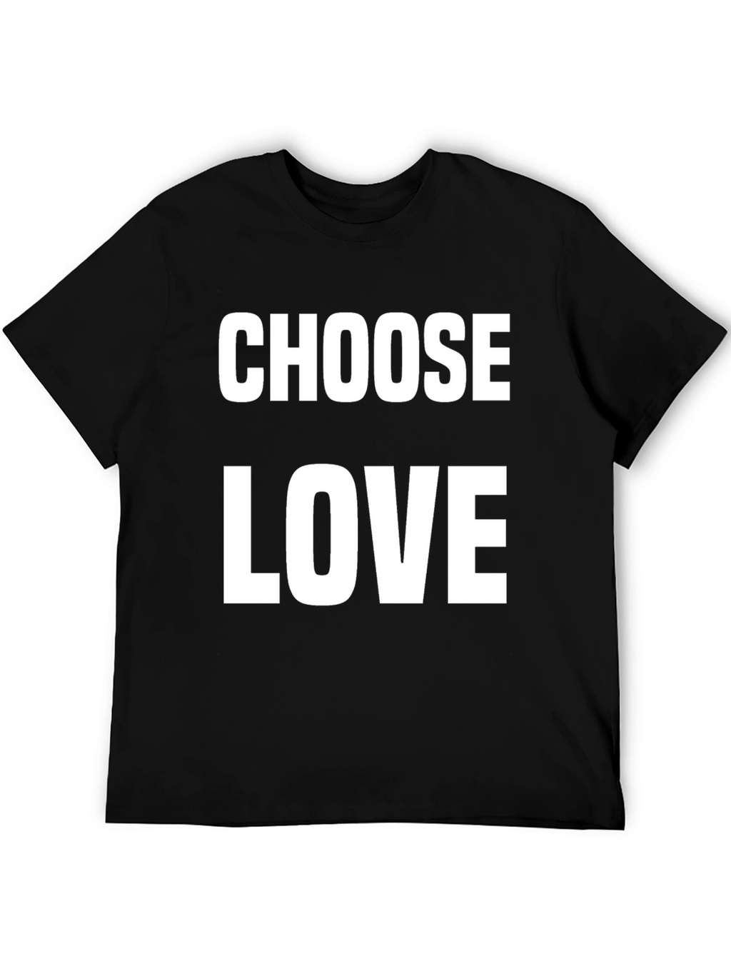 Choose Love Graphic Tee - Black