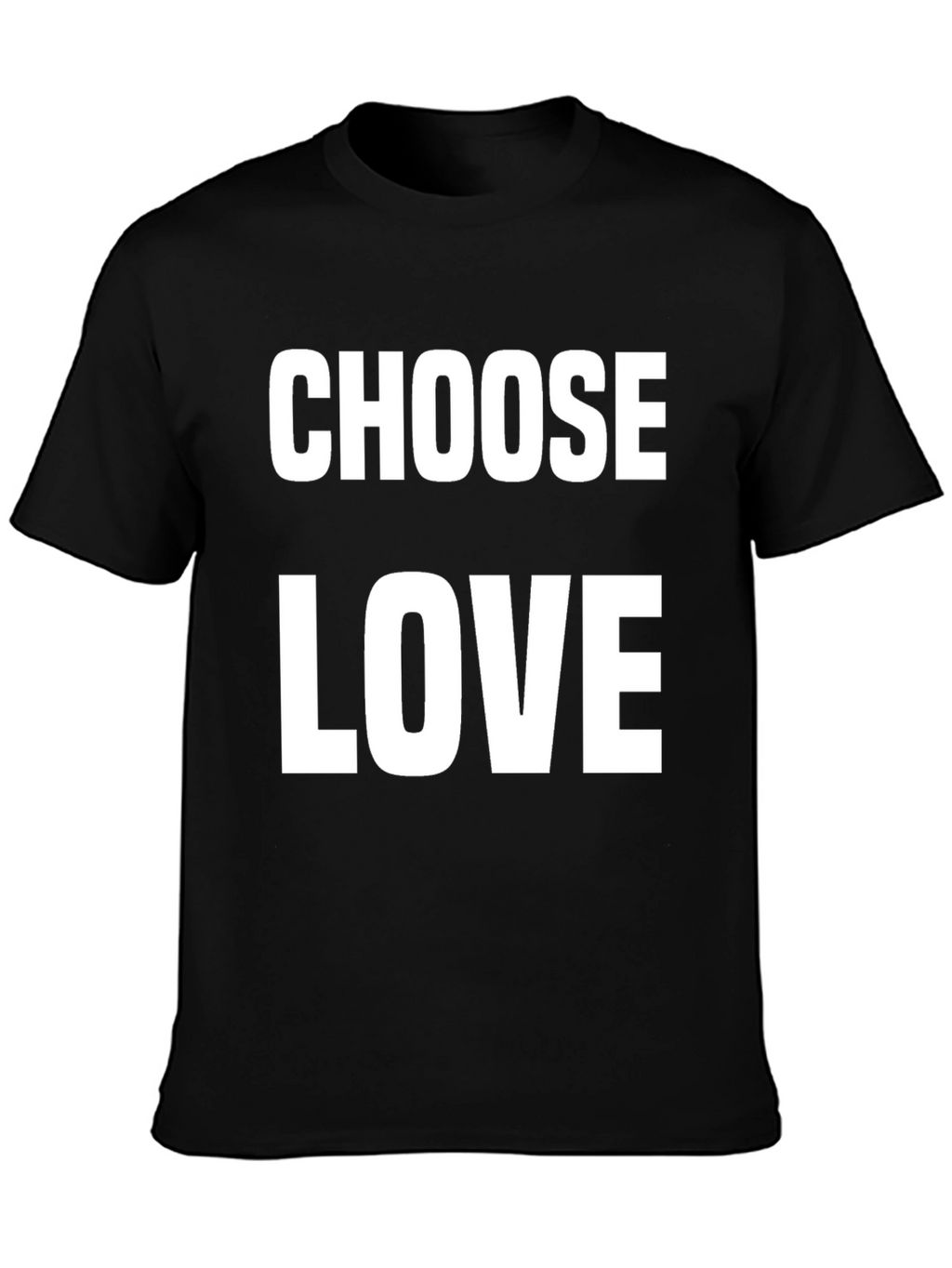 Choose Love Graphic Tee - Black