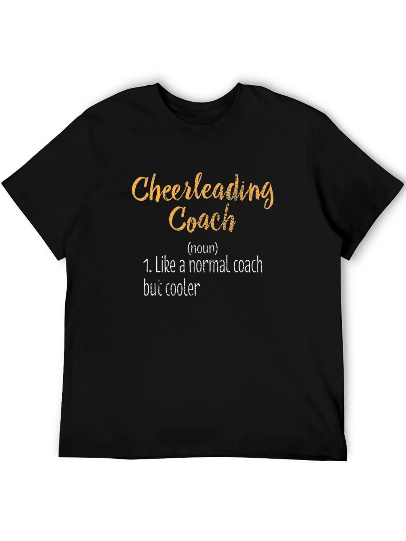 Cheerleading Coach Funny Graphic T-Shirt