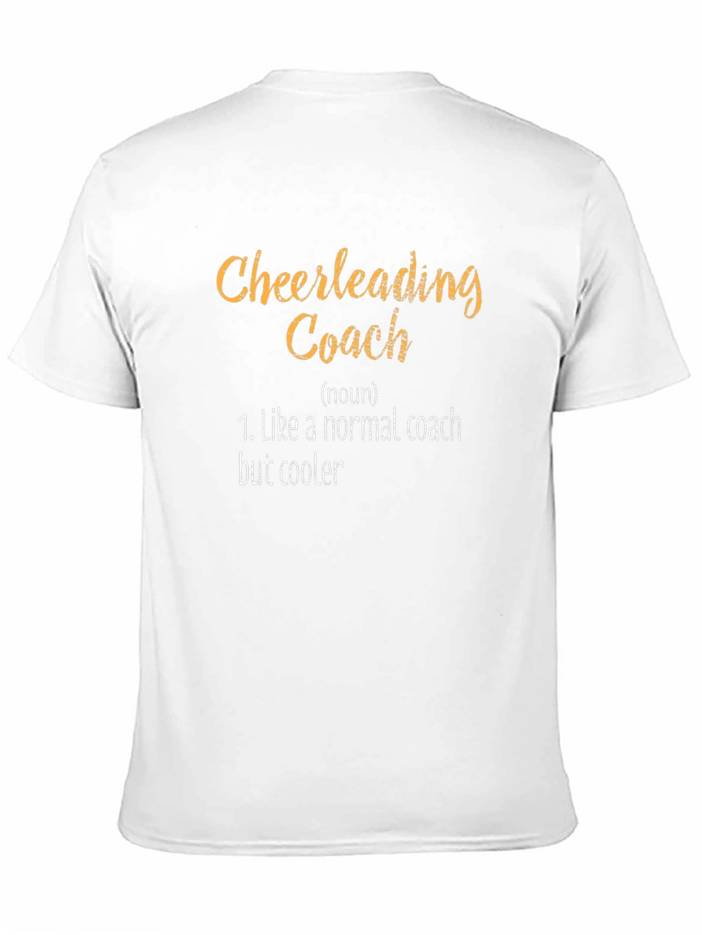 Cheerleading Coach Funny Graphic T-Shirt