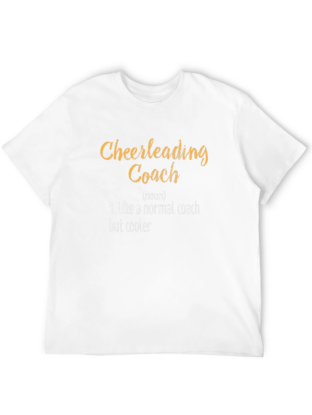 Cheerleading Coach Funny Graphic T-Shirt
