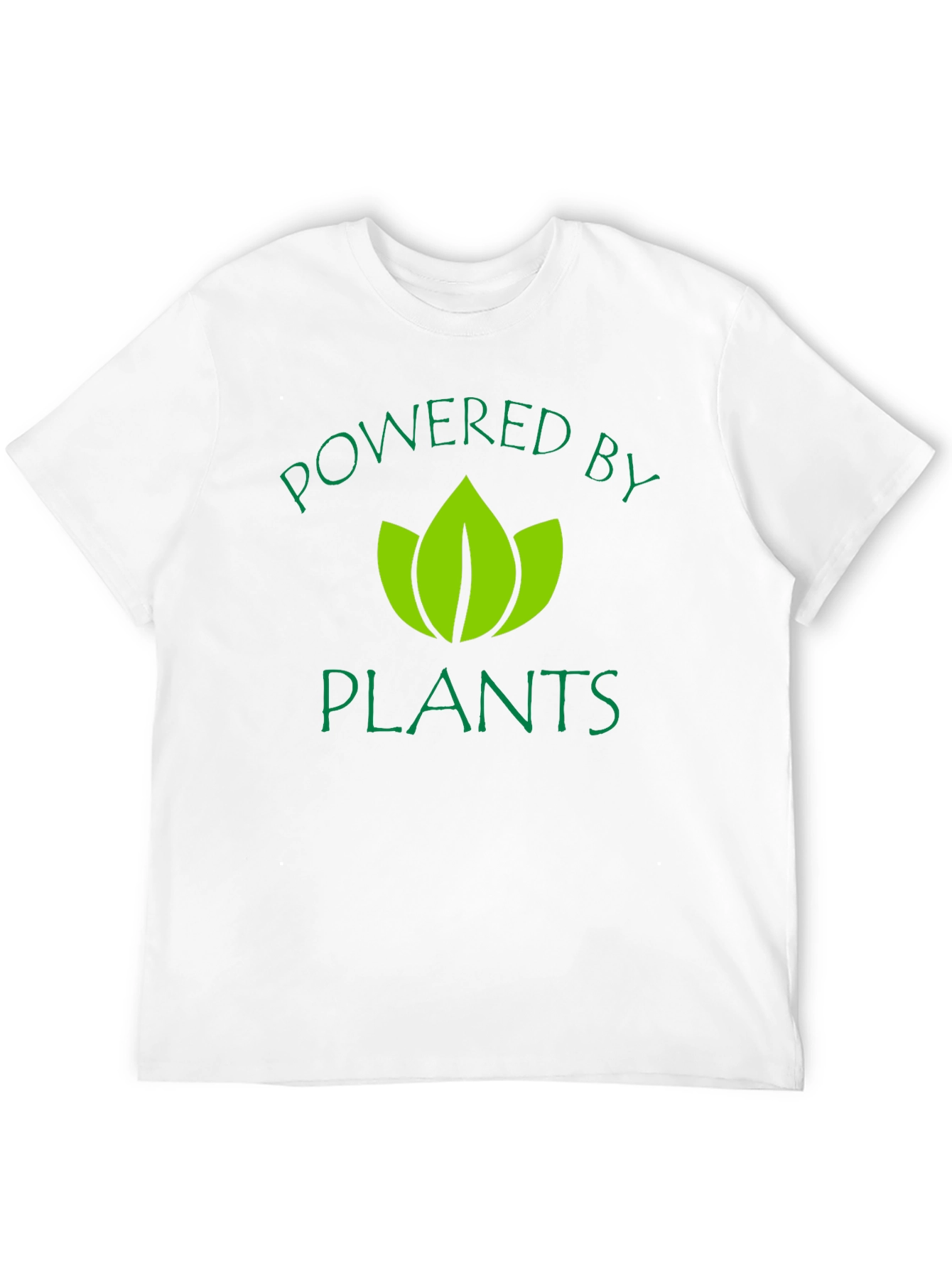 Powered by Plants Graphic T-Shirt - Black
