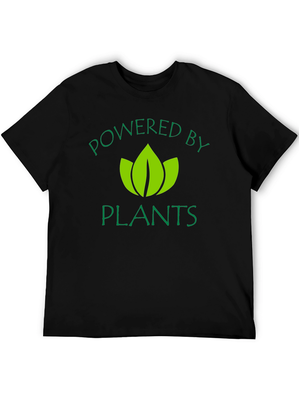 Powered by Plants Graphic T-Shirt - Black