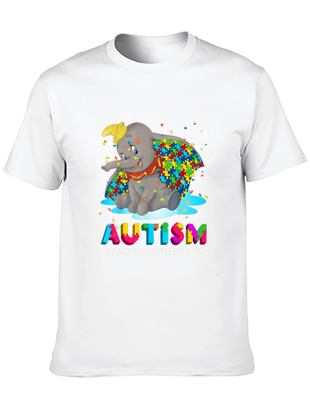 Autism Awareness Dumbo T-Shirt