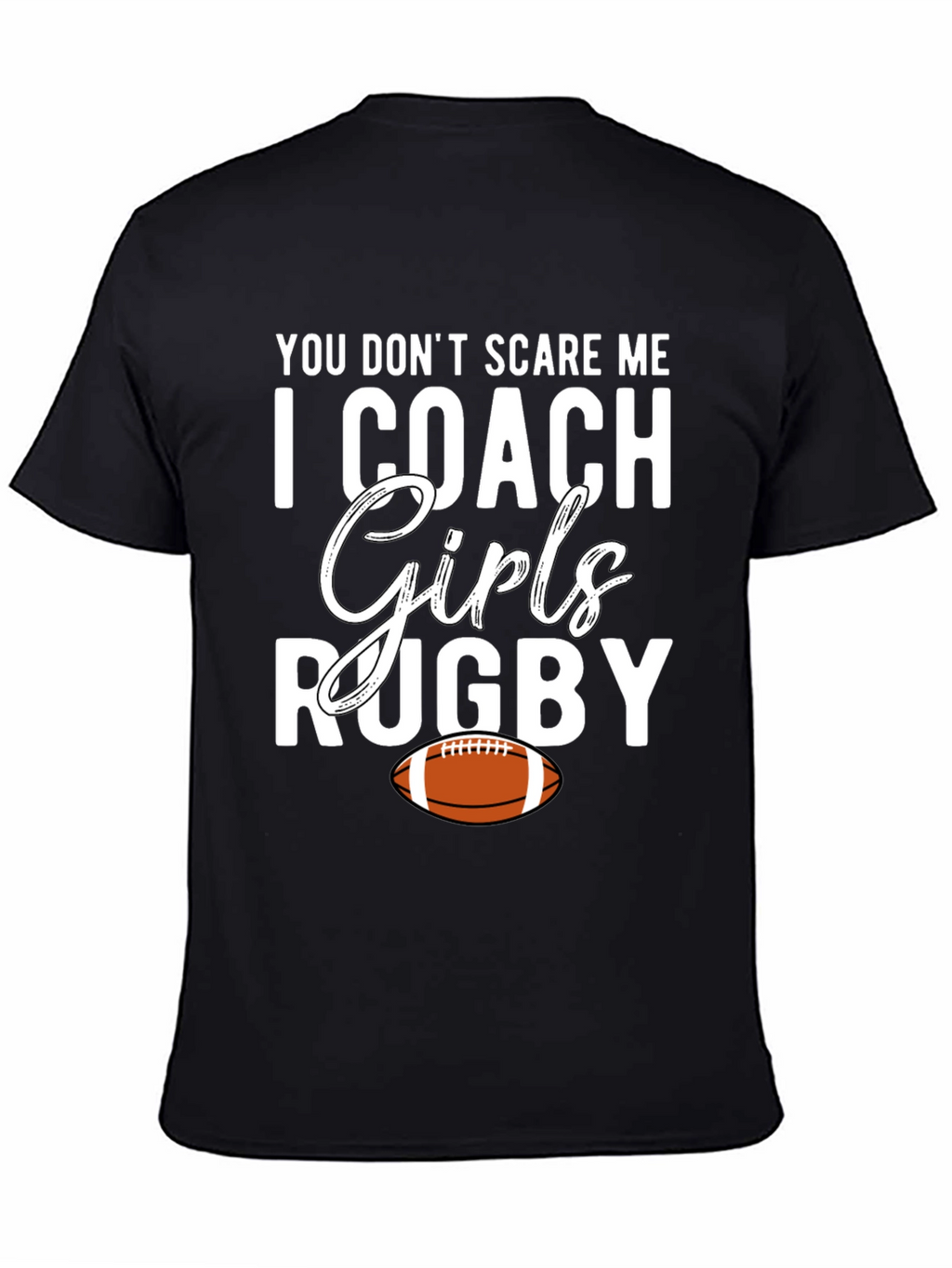 Girls Rugby Coach Graphic Tee