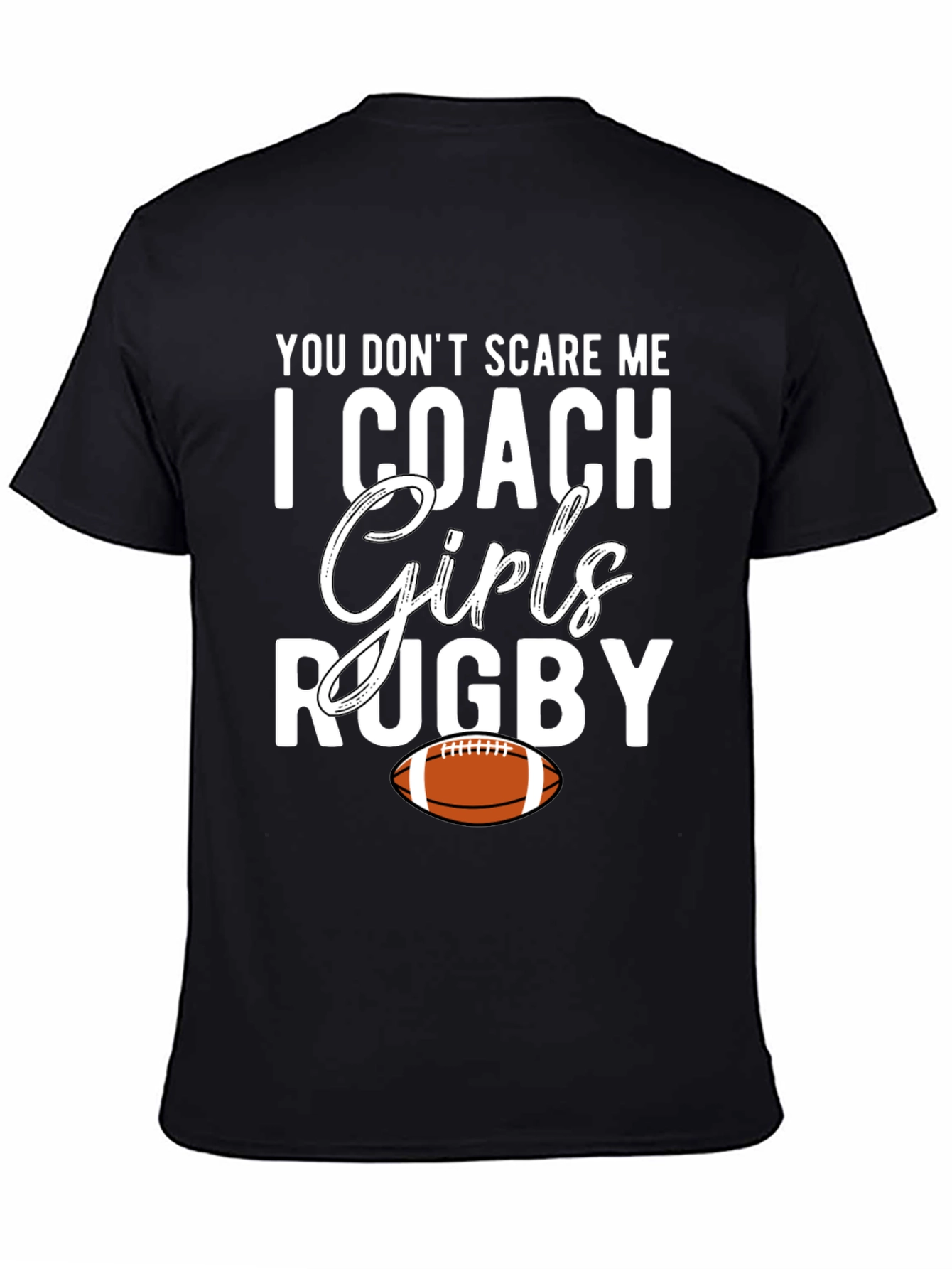 Girls Rugby Coach Graphic Tee