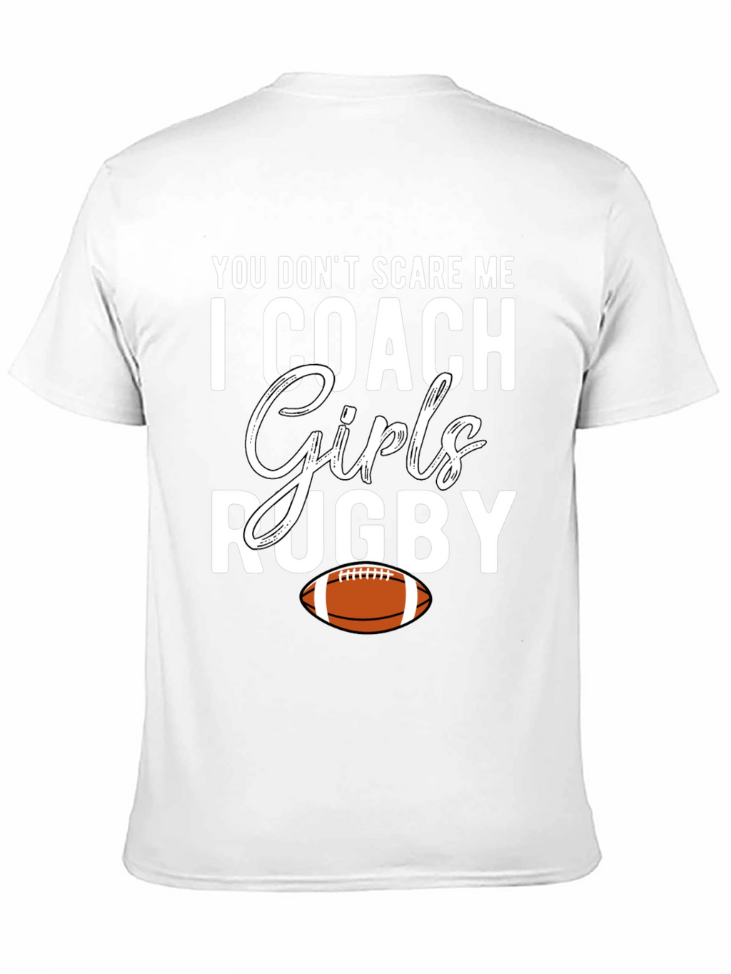 Girls Rugby Coach Graphic Tee