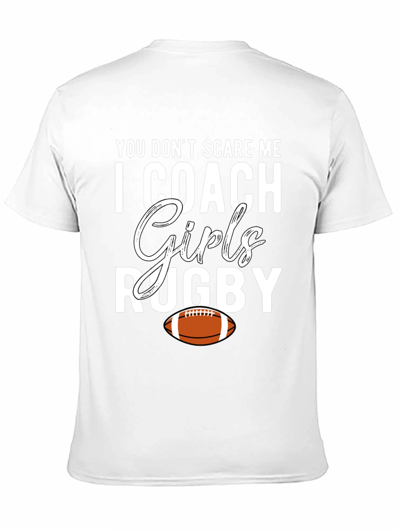Girls Rugby Coach Graphic Tee
