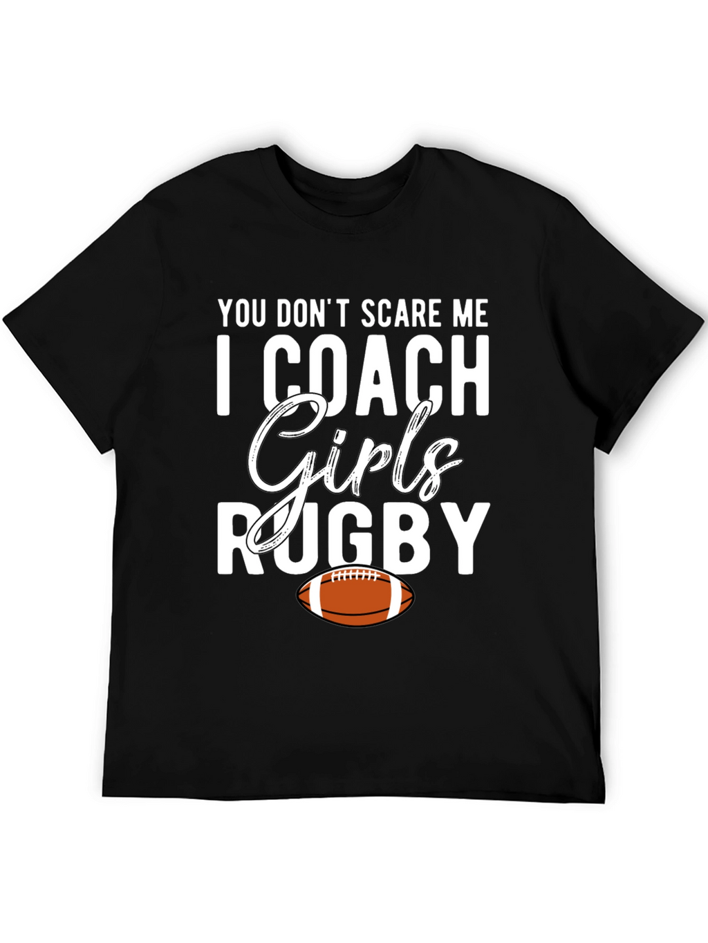Girls Rugby Coach Graphic Tee