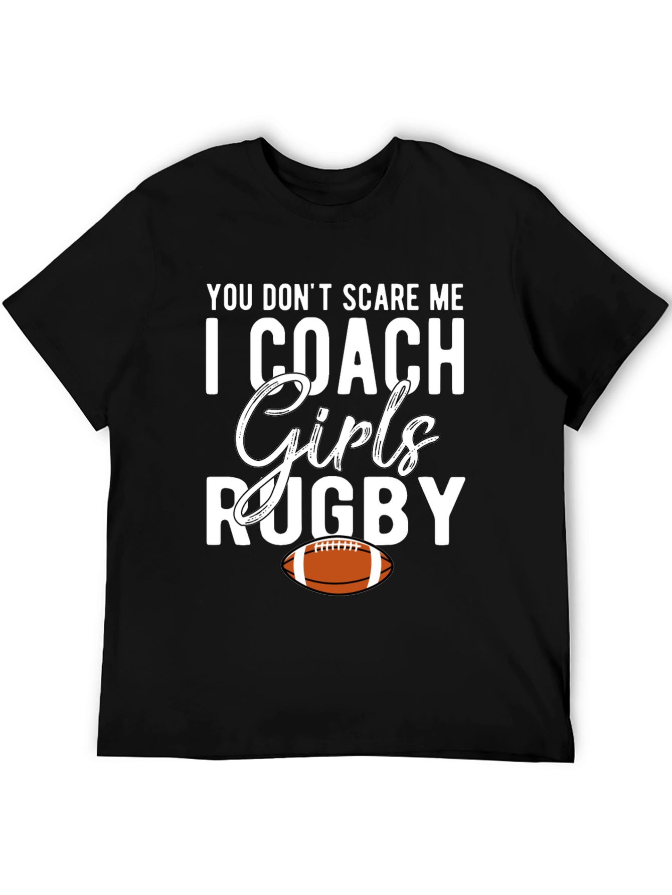 Girls Rugby Coach Graphic Tee