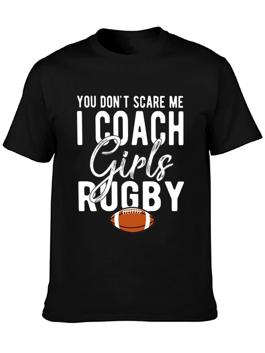 Girls Rugby Coach Graphic Tee