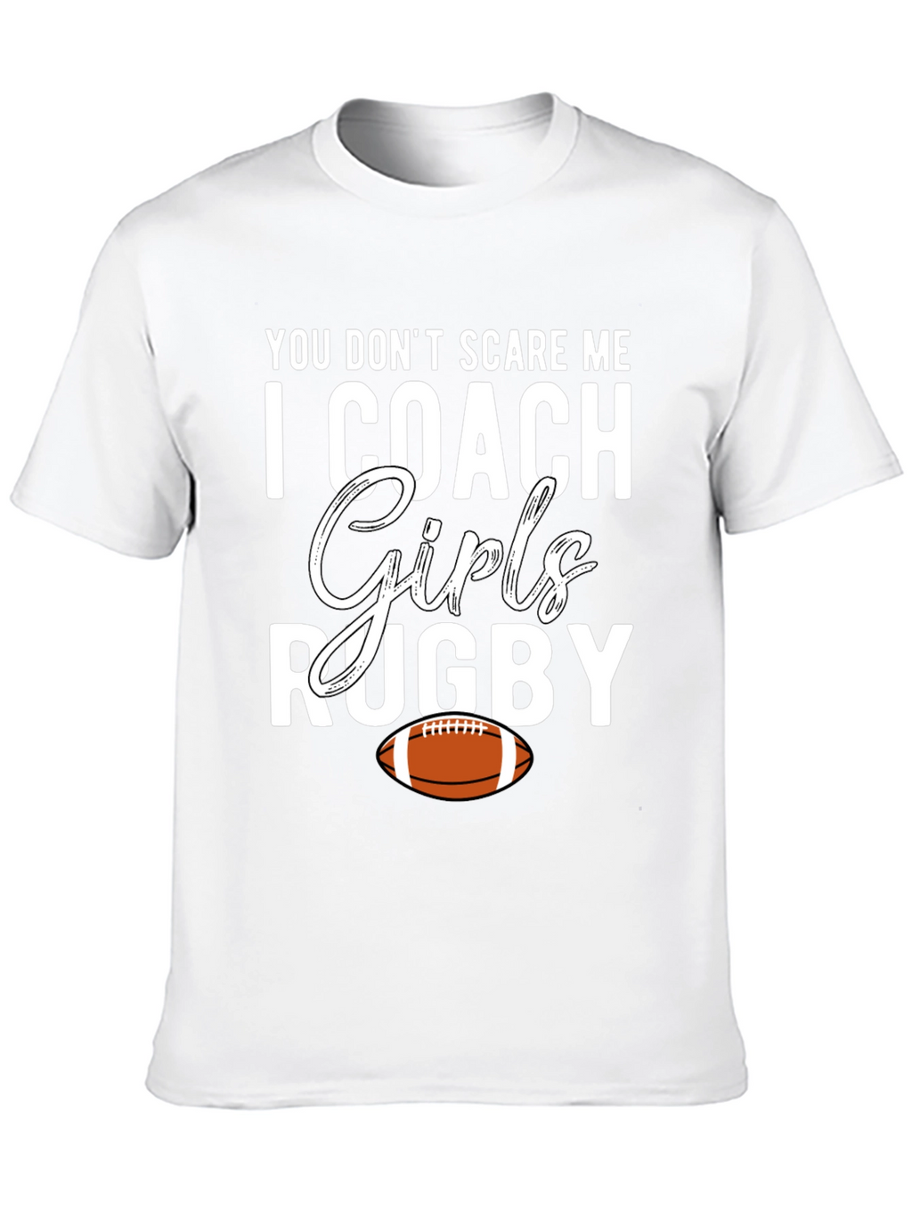 Girls Rugby Coach Graphic Tee