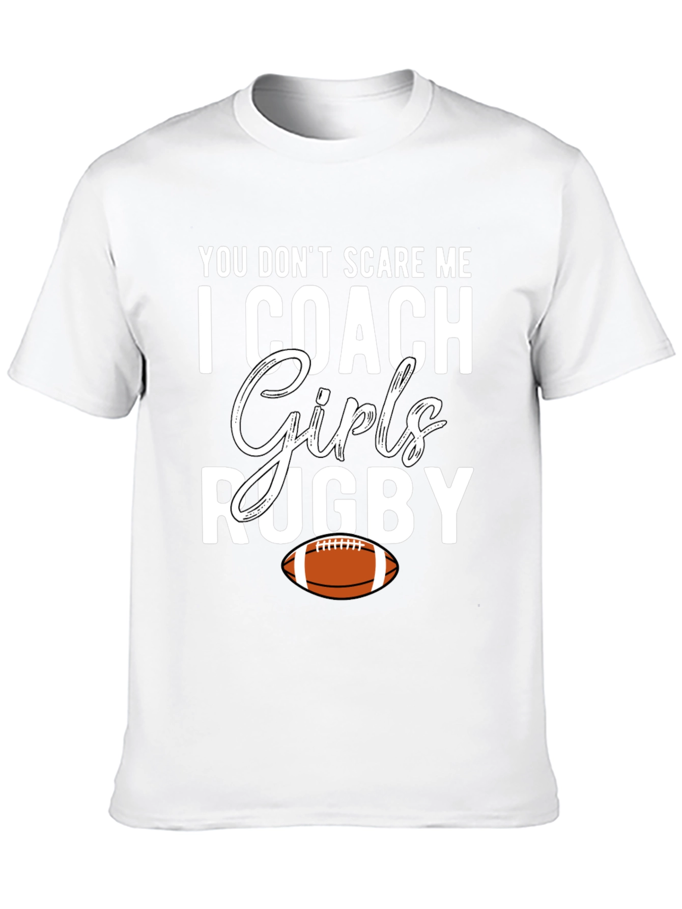 Girls Rugby Coach Graphic Tee