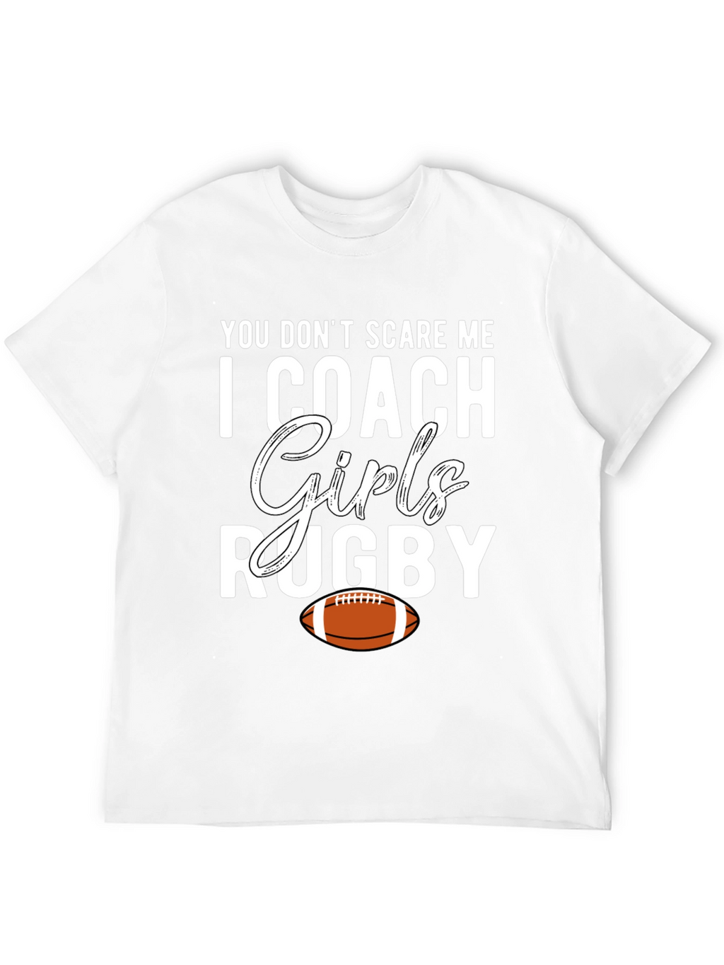 Girls Rugby Coach Graphic Tee