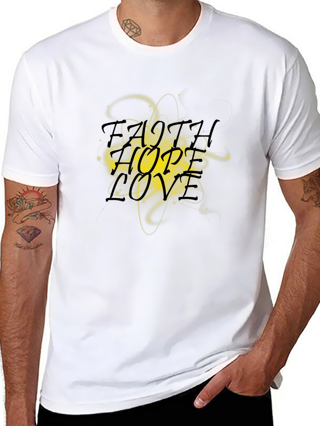 Faith Hope Love Graphic Tee