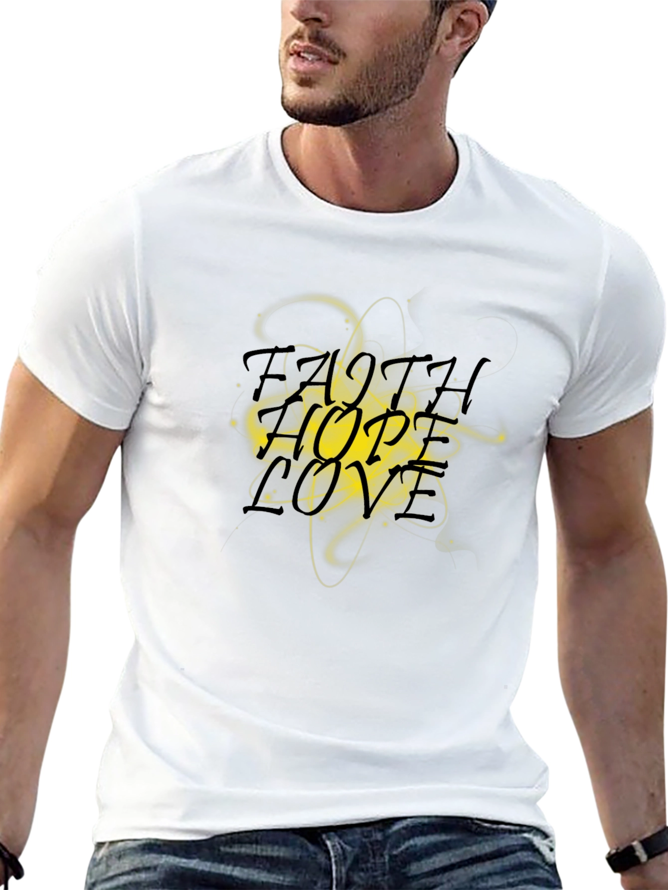Faith Hope Love Graphic Tee