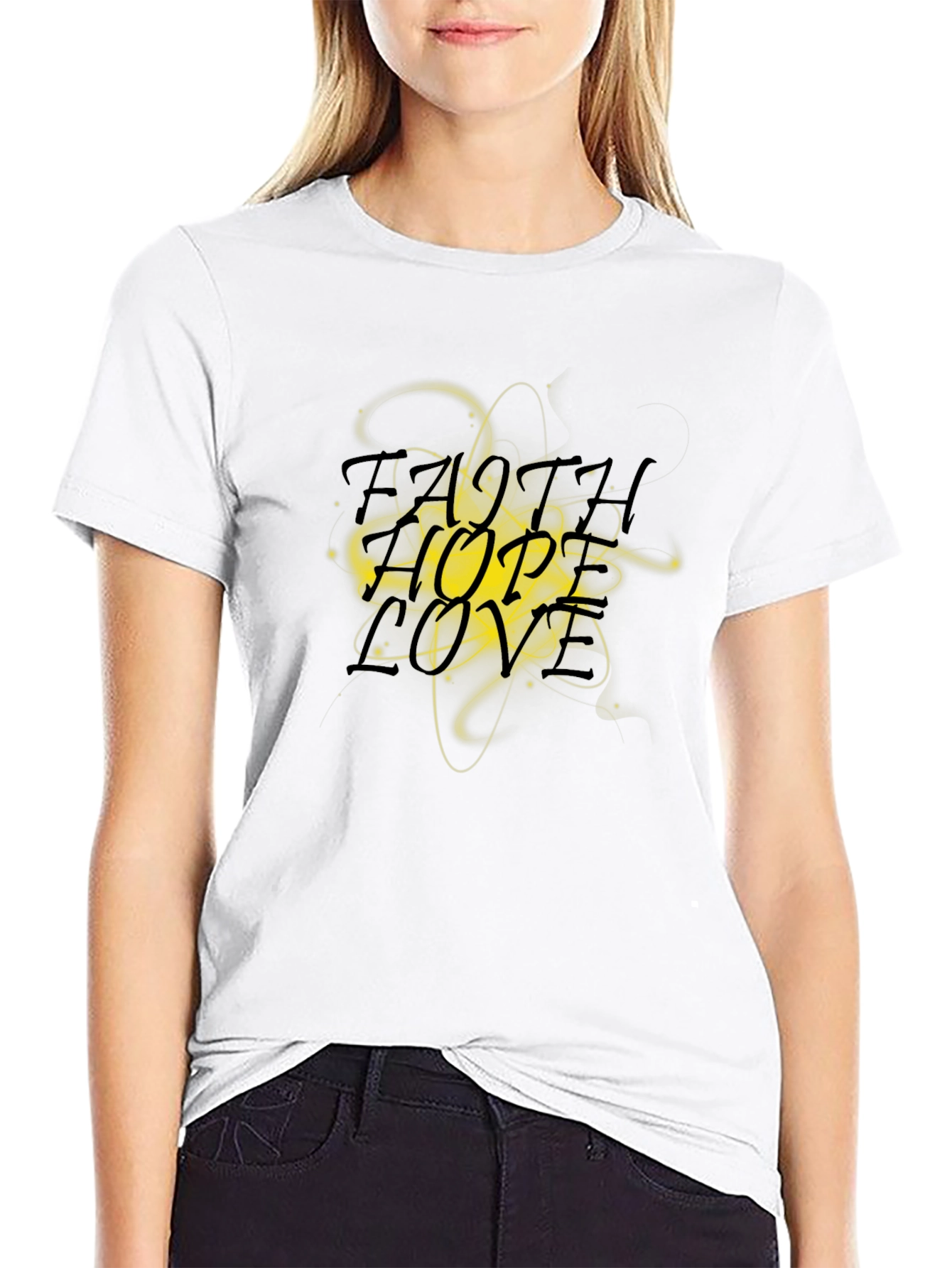 Faith Hope Love Graphic Tee