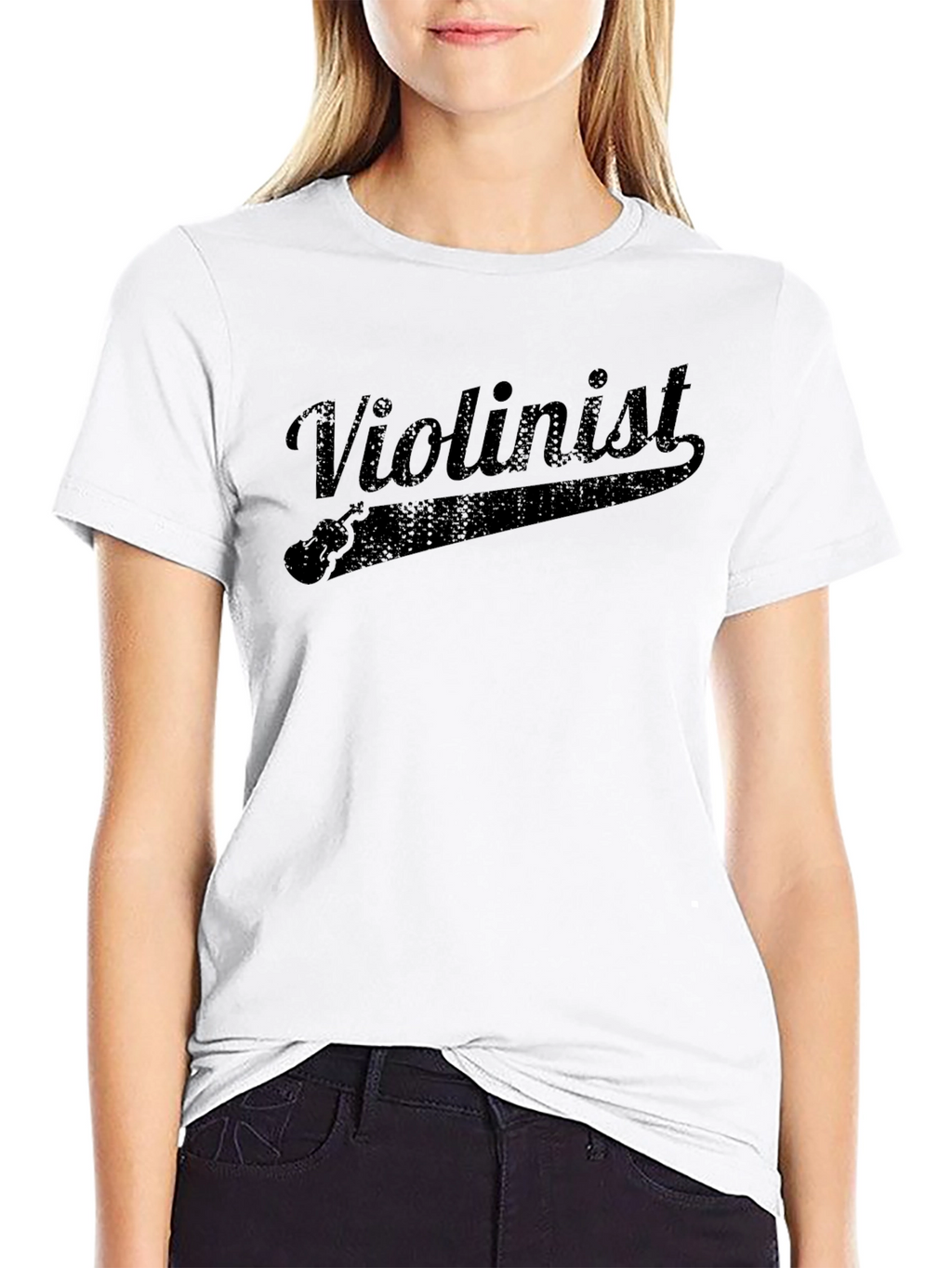 Violinist Graphic T-Shirt - Musician Tee