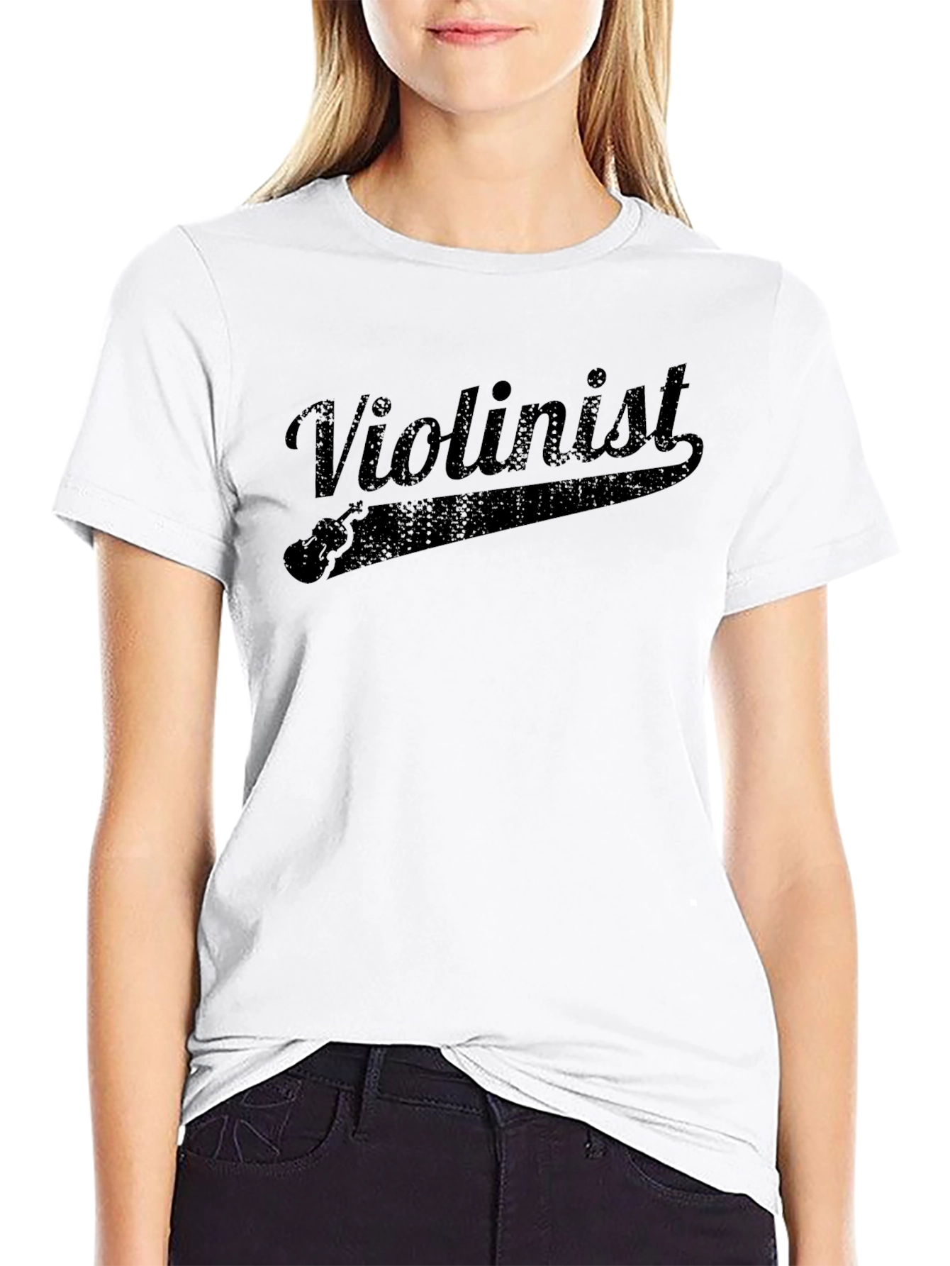 Violinist Graphic T-Shirt - Musician Tee