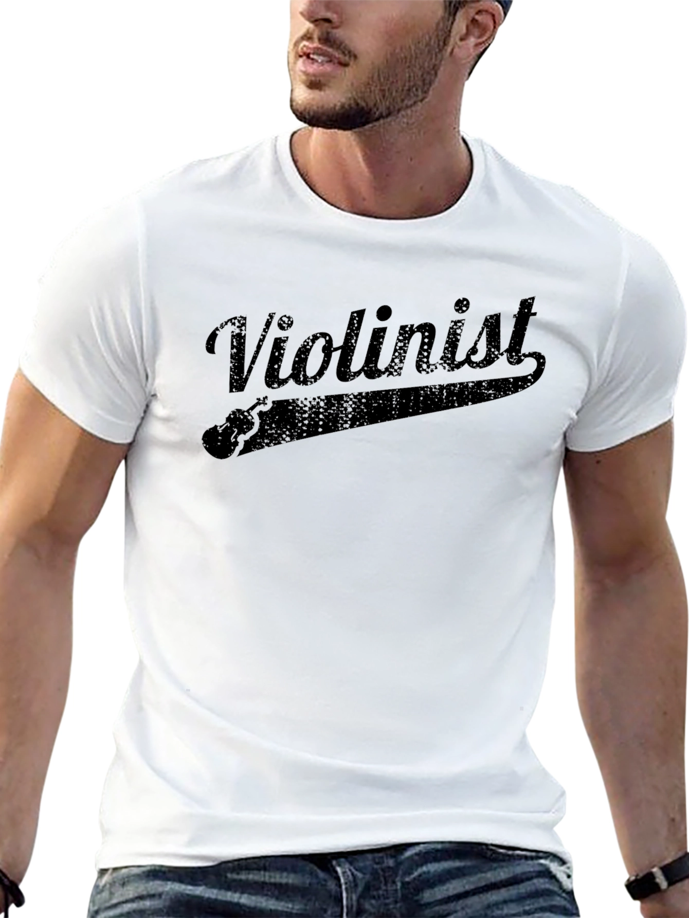Violinist Graphic T-Shirt - Musician Tee
