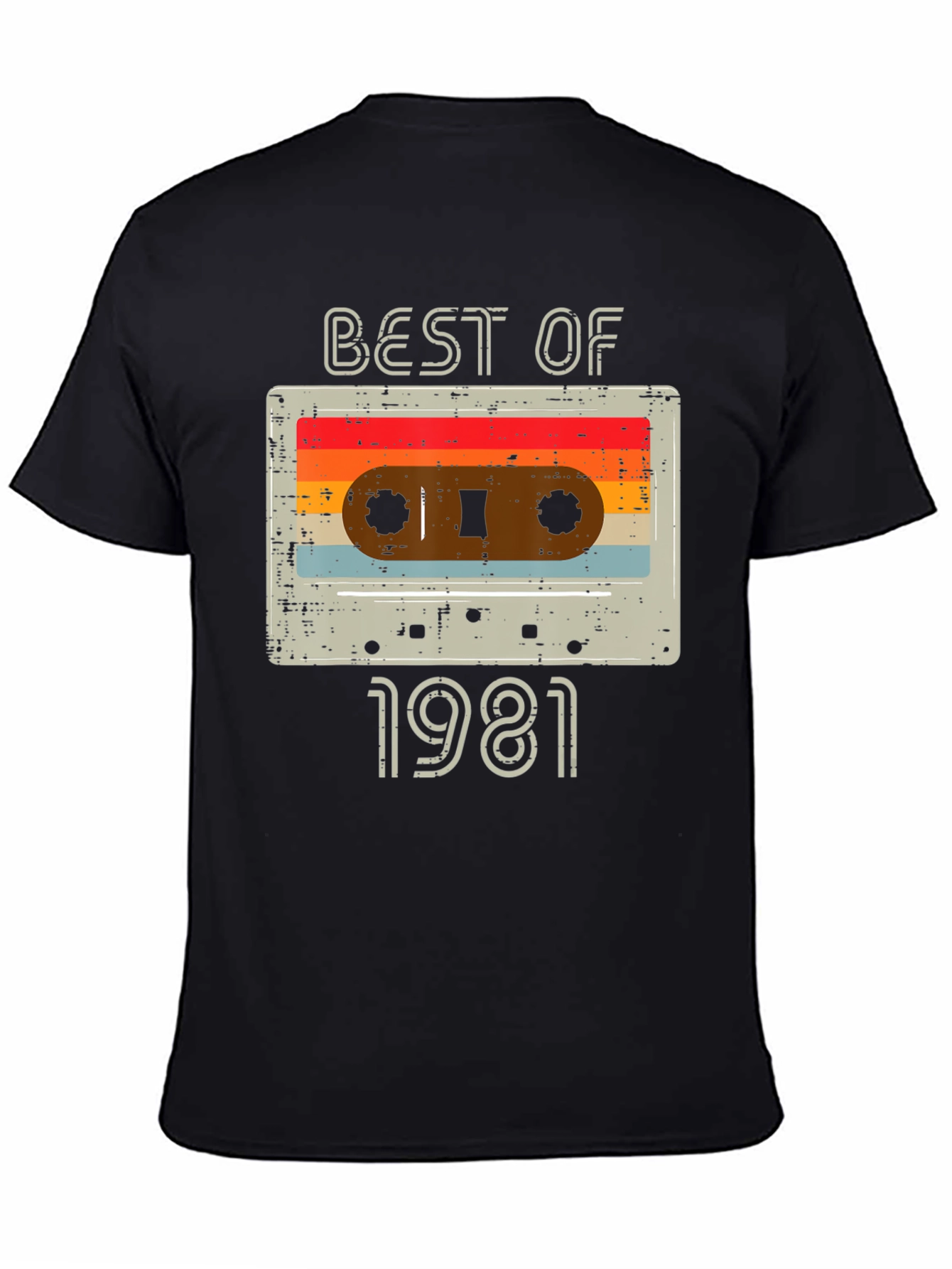 Best of 1981 Retro Cassette T-Shirt