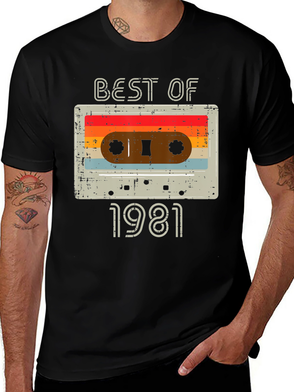 Best of 1981 Retro Cassette T-Shirt