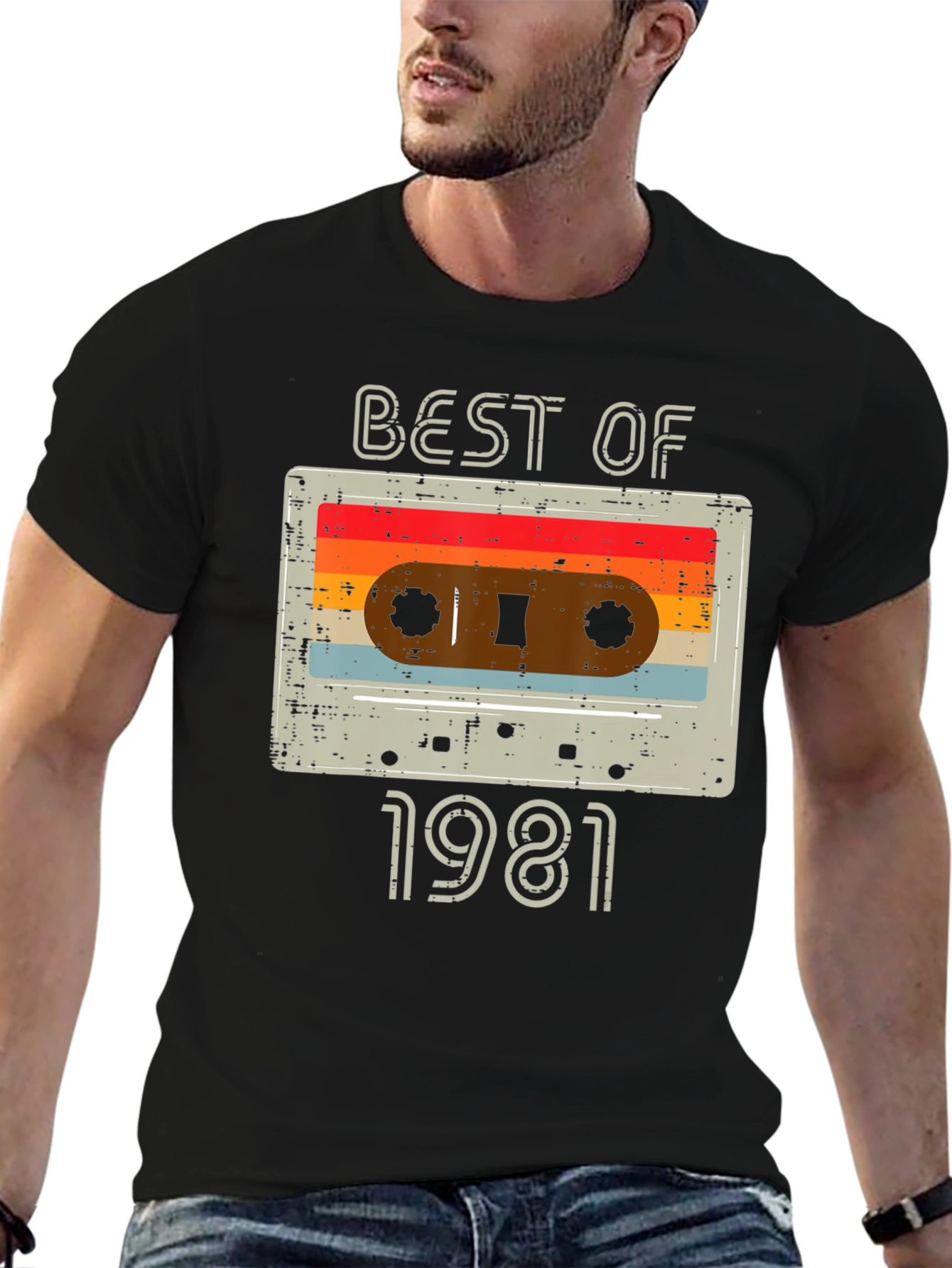 Best of 1981 Retro Cassette T-Shirt