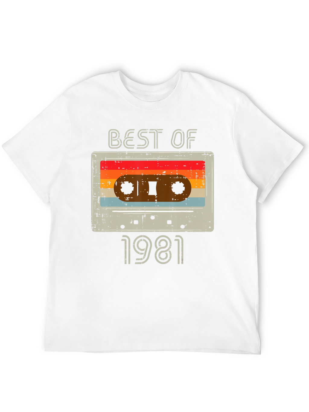 Best of 1981 Retro Cassette T-Shirt