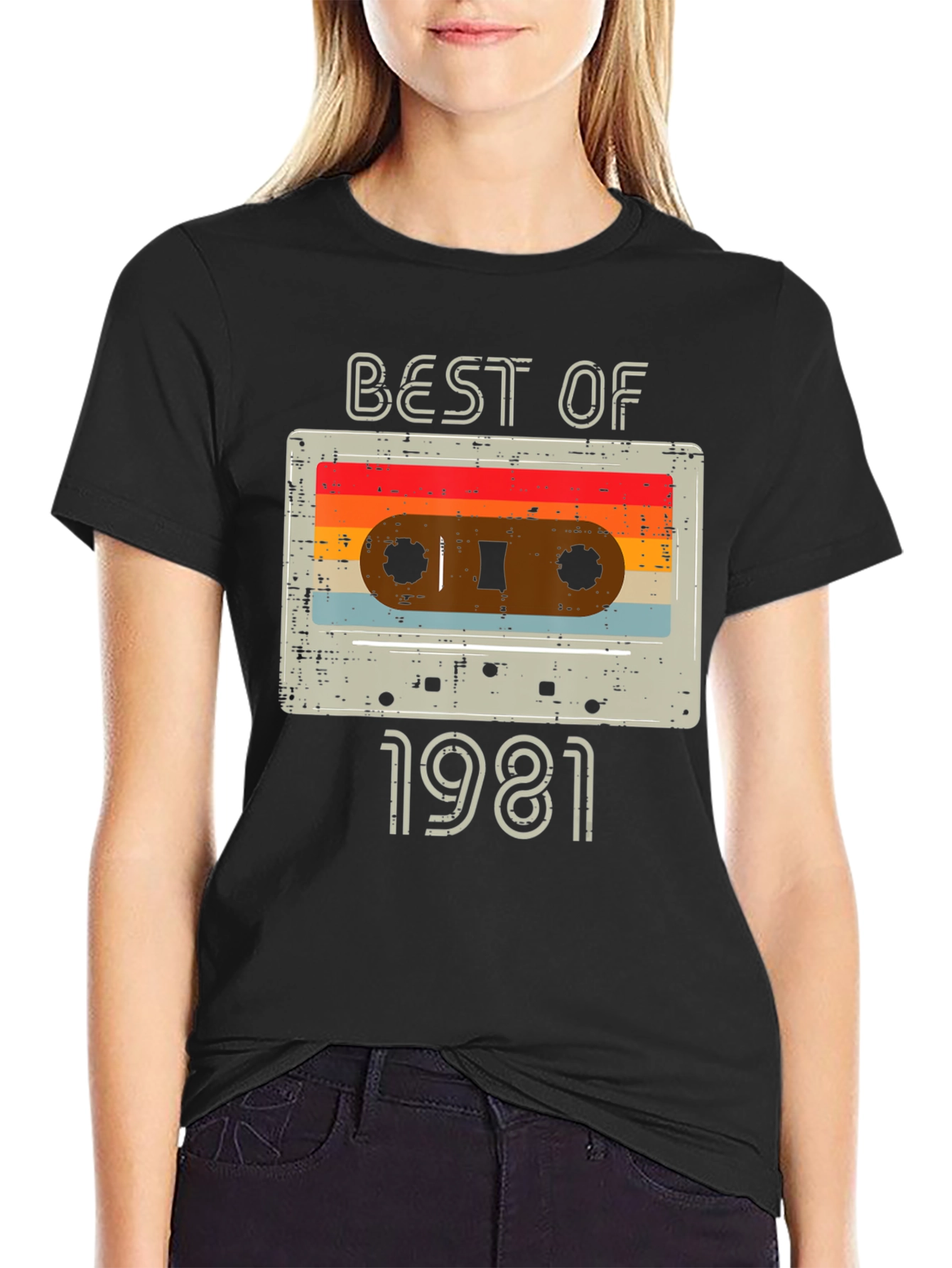 Best of 1981 Retro Cassette T-Shirt