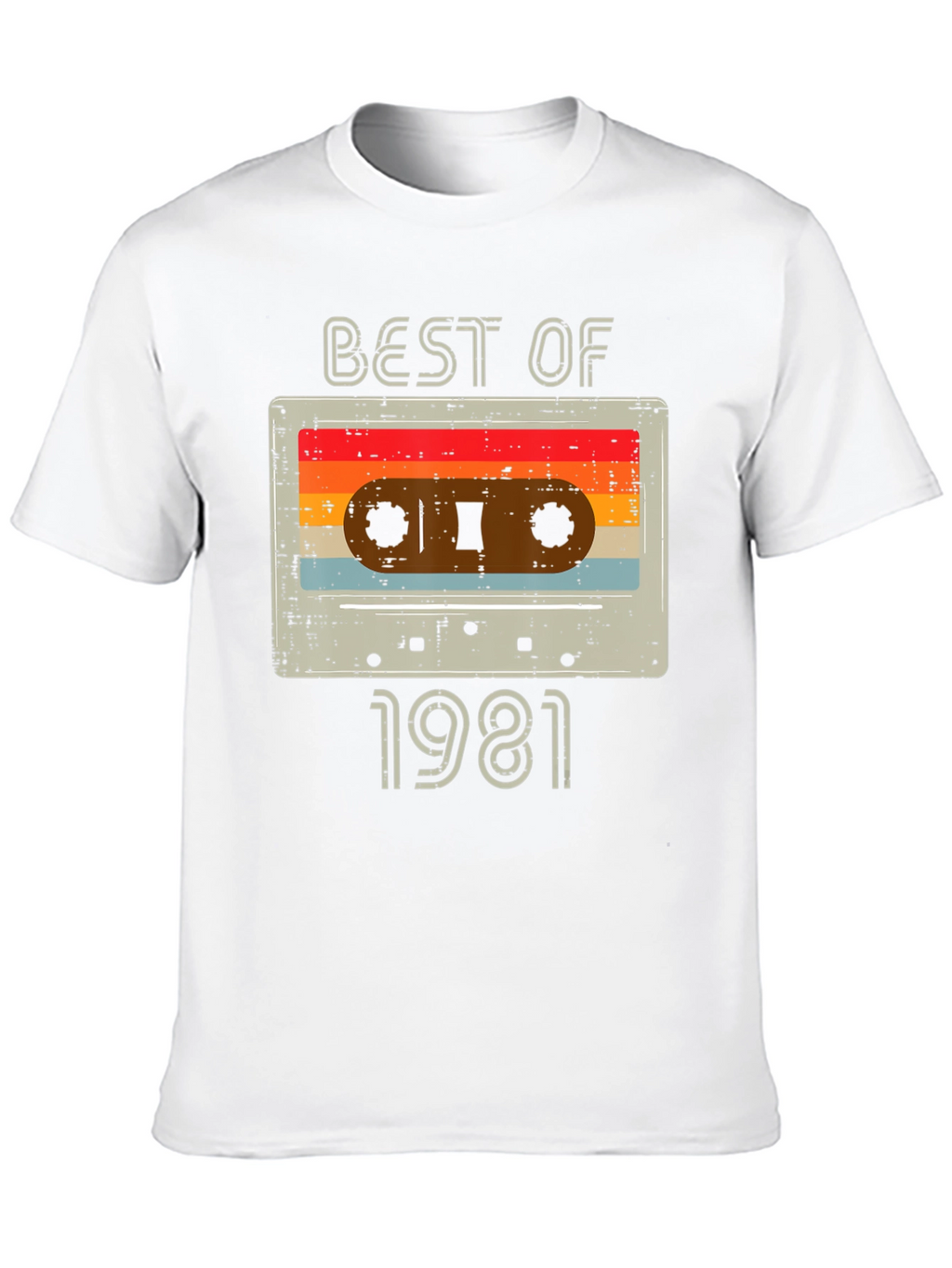 Best of 1981 Retro Cassette T-Shirt