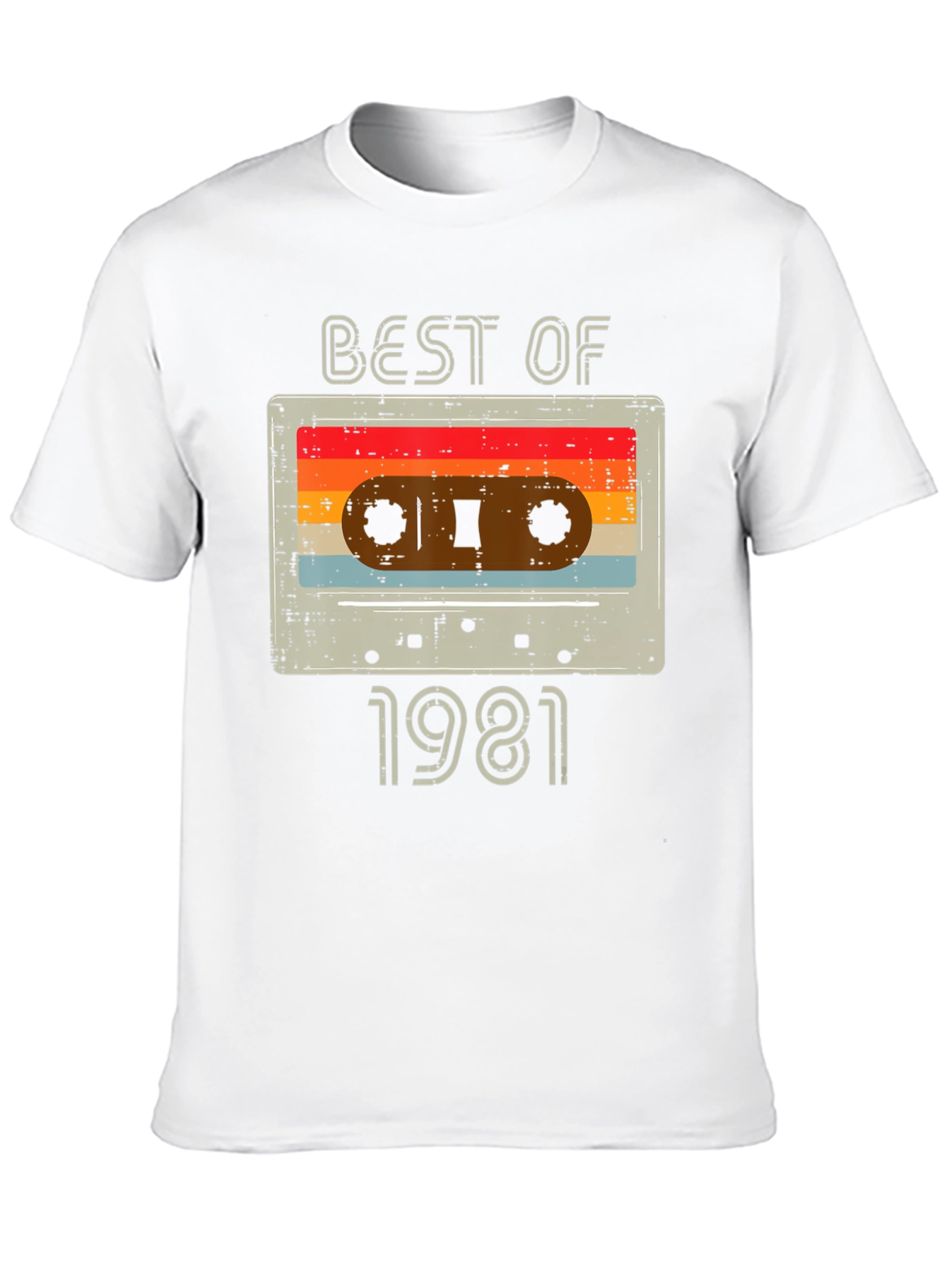 Best of 1981 Retro Cassette T-Shirt
