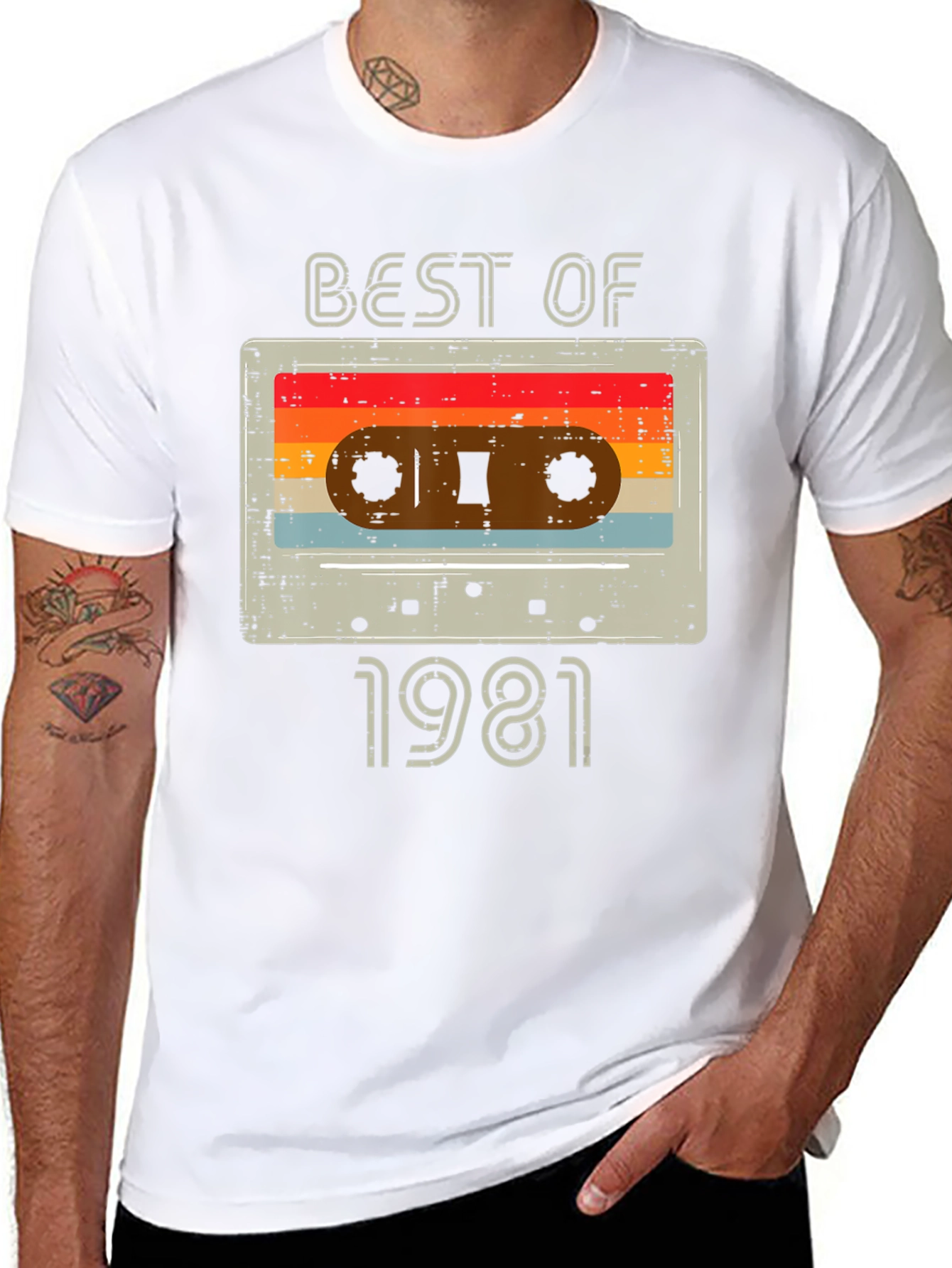 Best of 1981 Retro Cassette T-Shirt